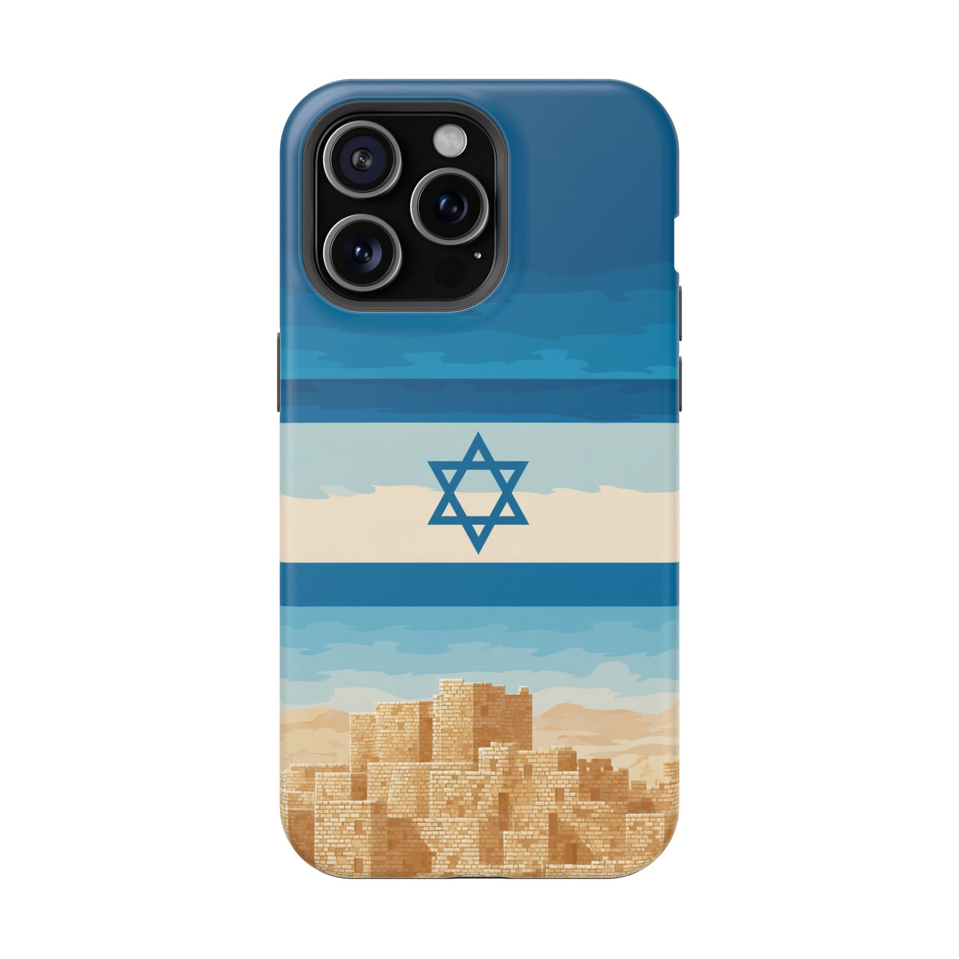Israel Sand City Magnetic Tough Cases - American Zionist