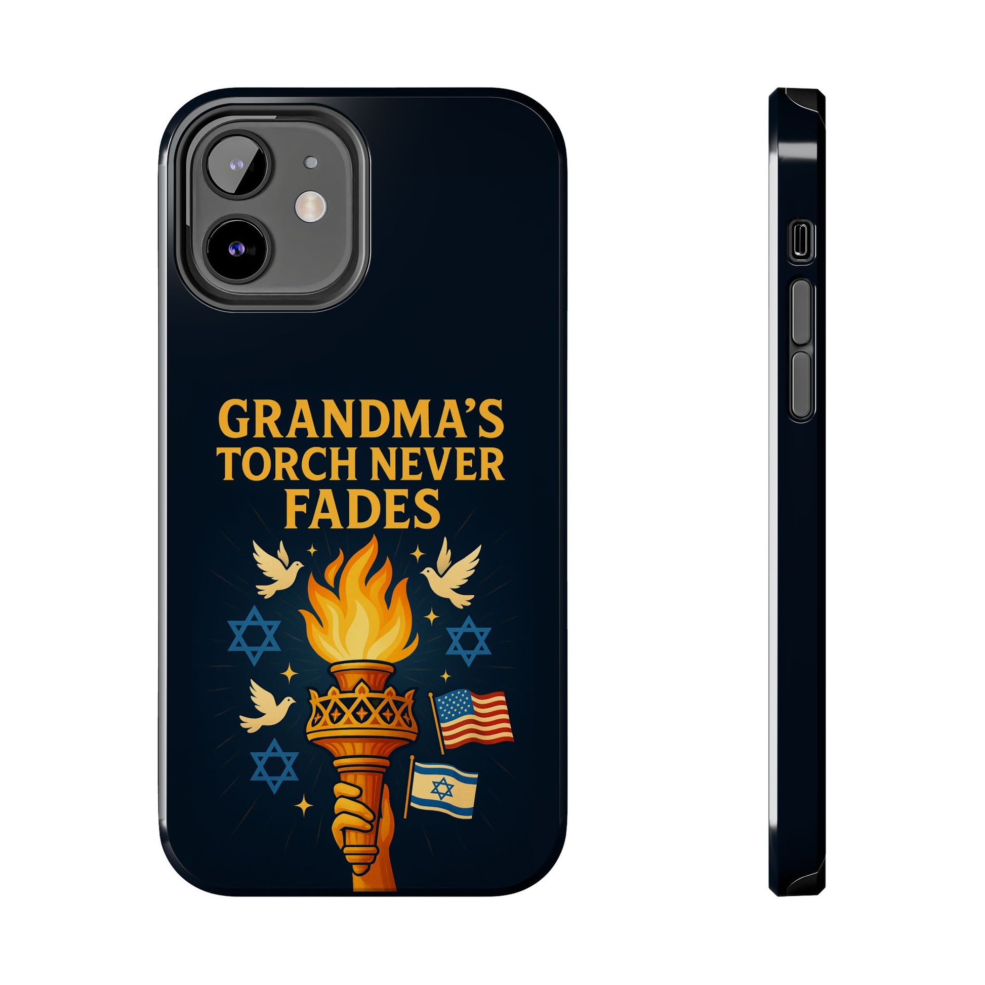 Grandmas Touch Tough Phone Cases - American Zionist