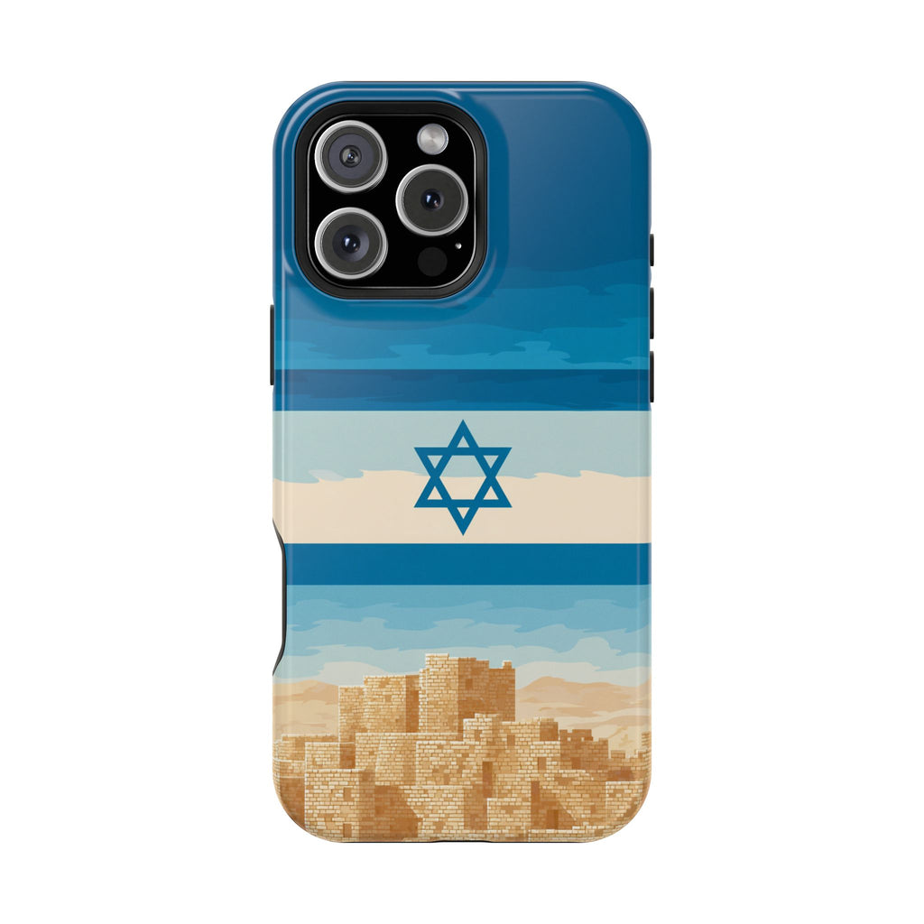 Israel Sand City Magnetic Tough Cases - American Zionist