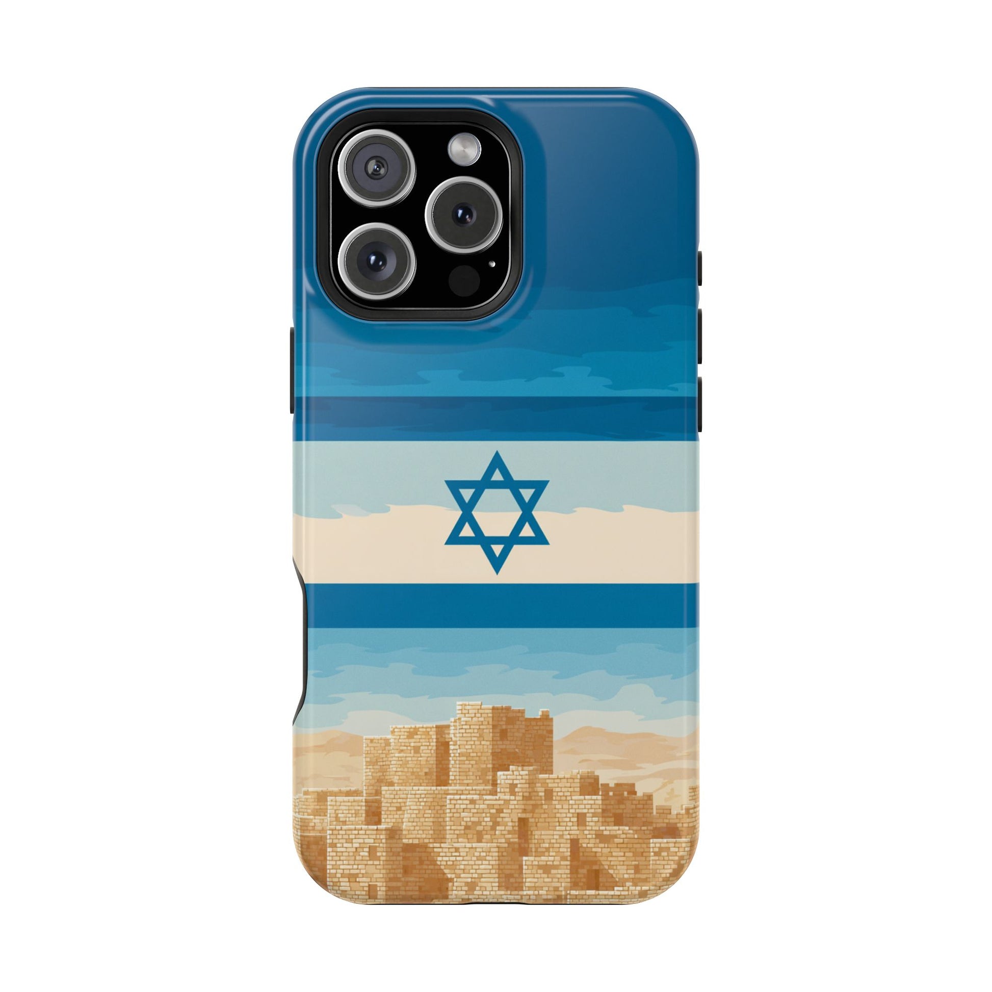 Israel Sand City Magnetic Tough Cases - American Zionist