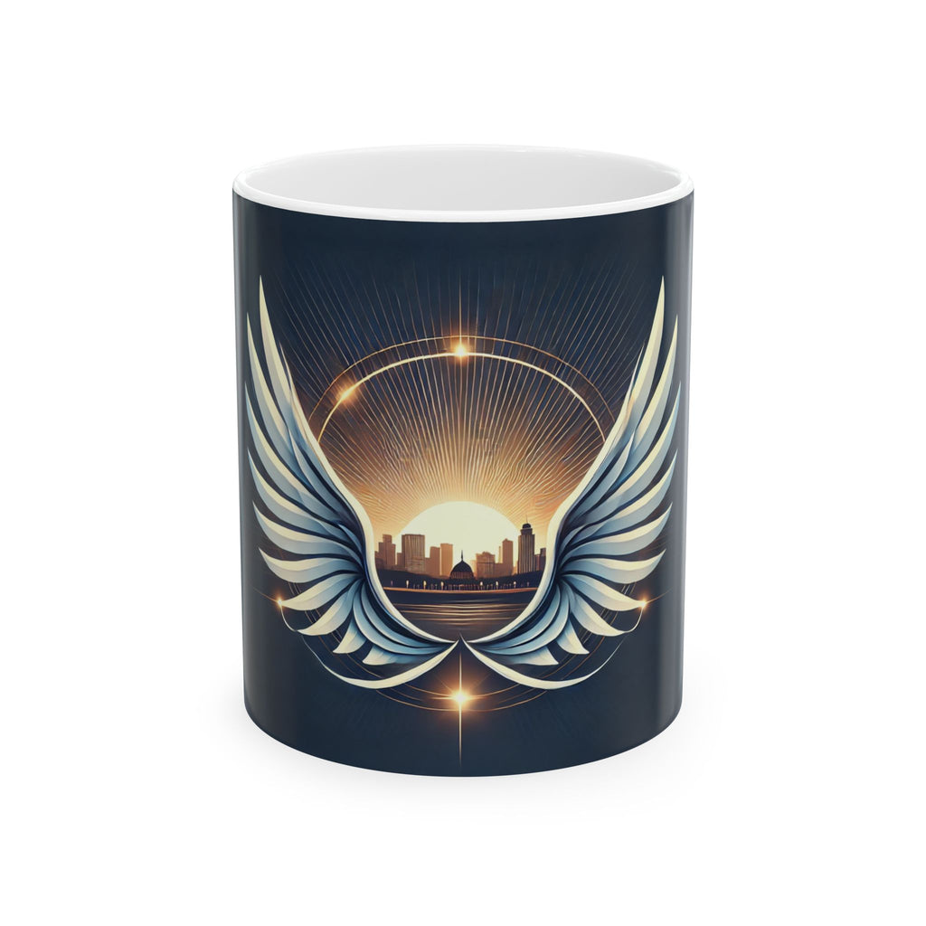 Sunset Wings Ceramic Mug 11oz, 150z - American Zionist