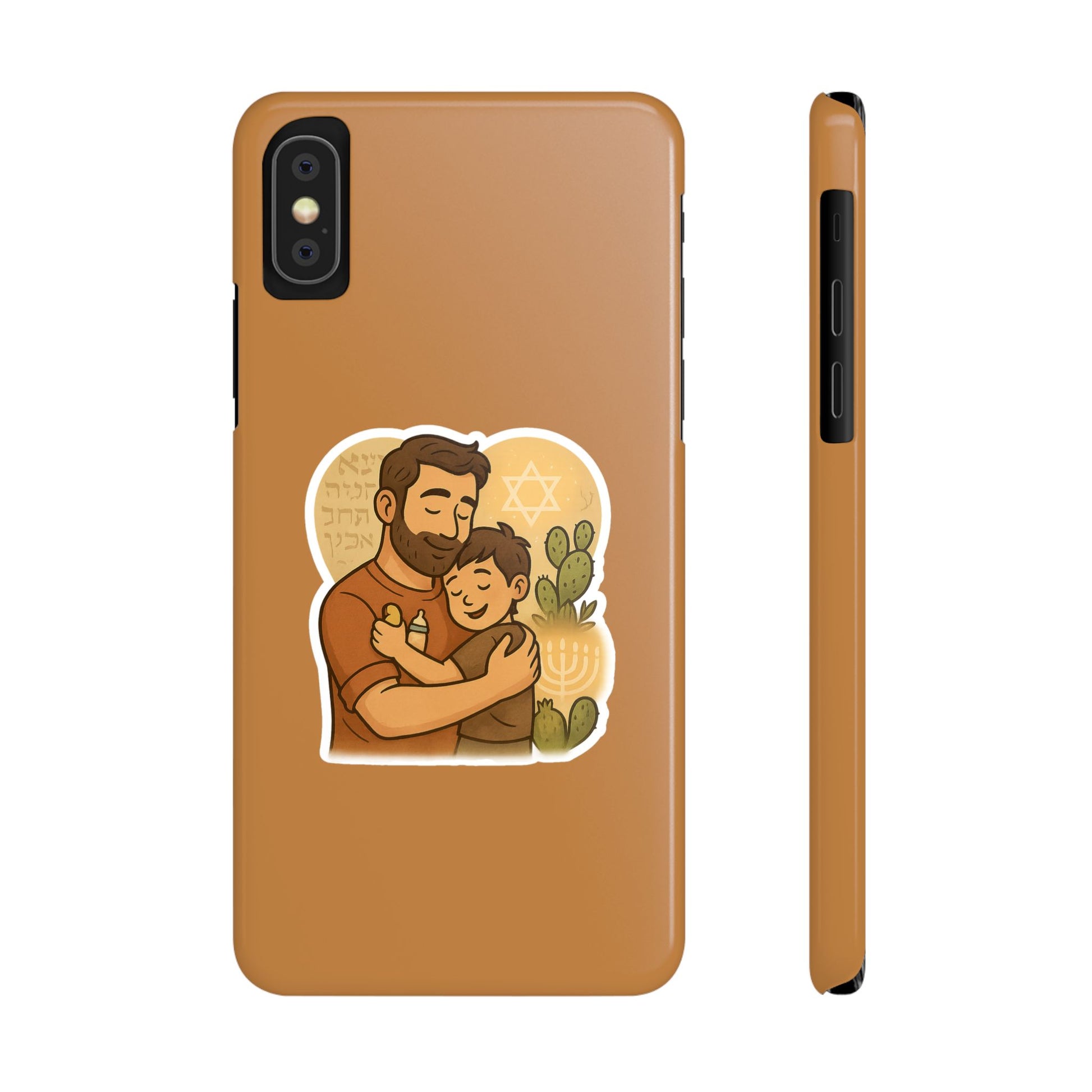 Dad Love Slim Phone Cases - American Zionist