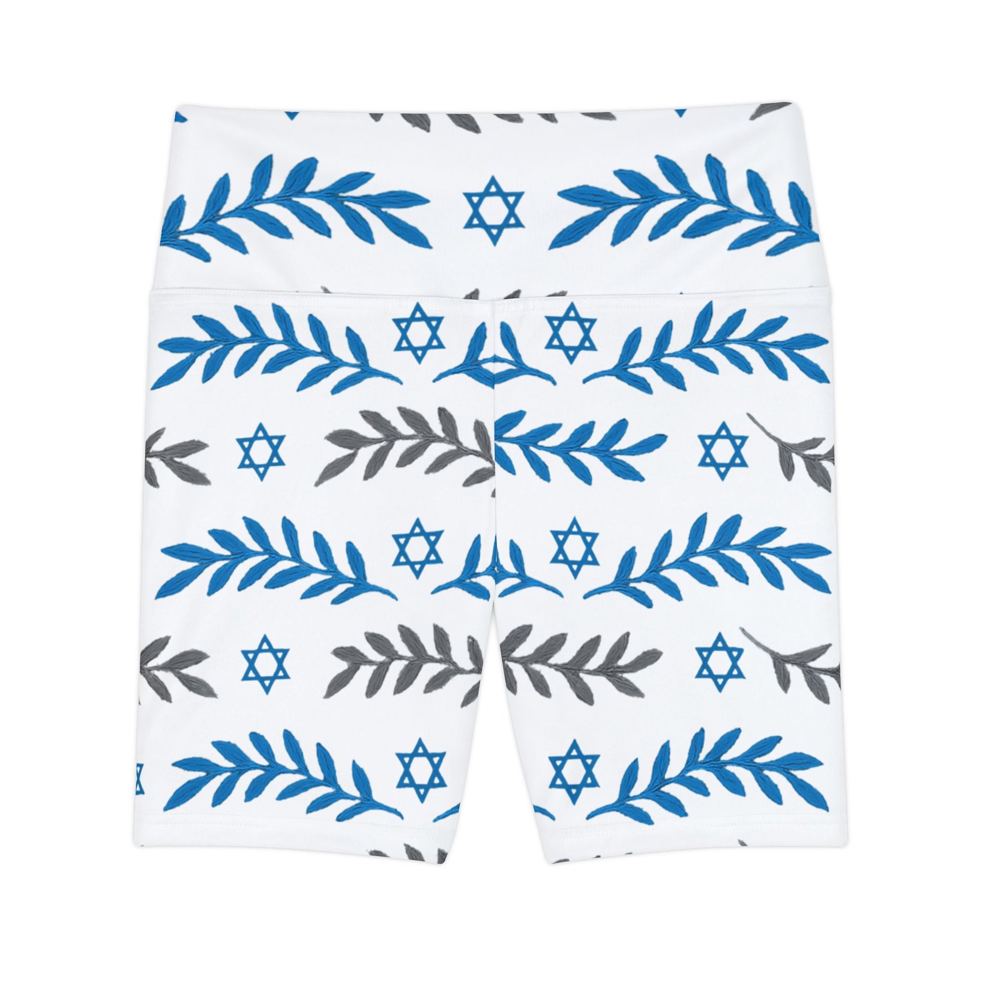 Olive and Shield Women's Workout Shorts (AOP) - American Zionist