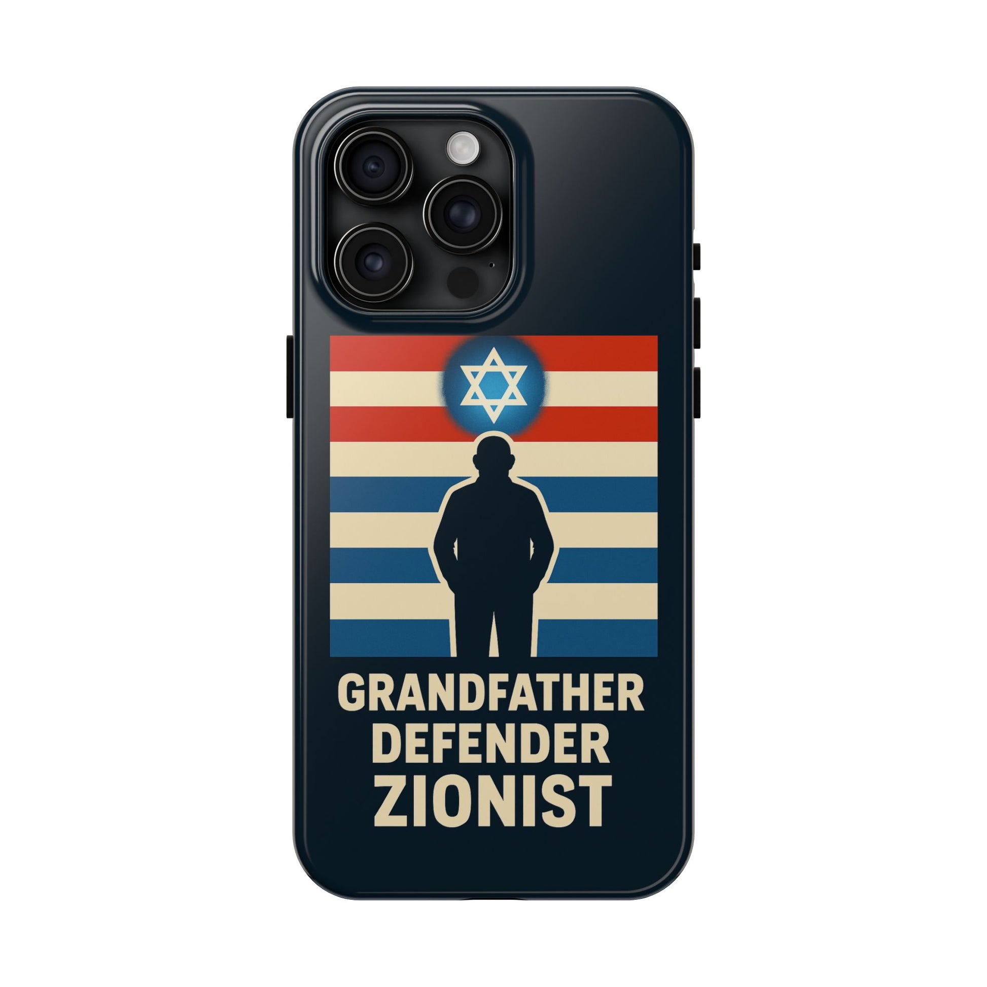 Grandfather Zionist Tough Phone Cases - American Zionist