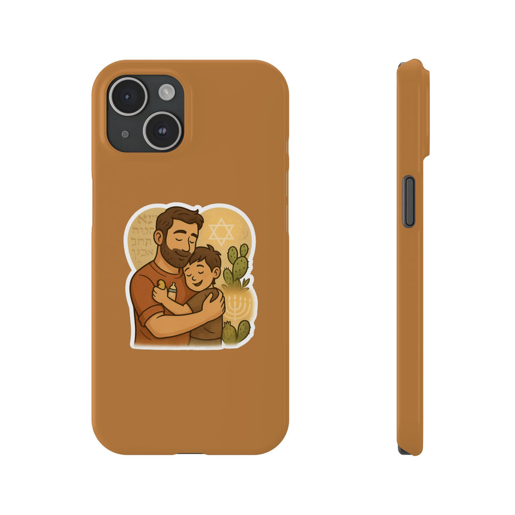 Dad Love Slim Phone Cases - American Zionist