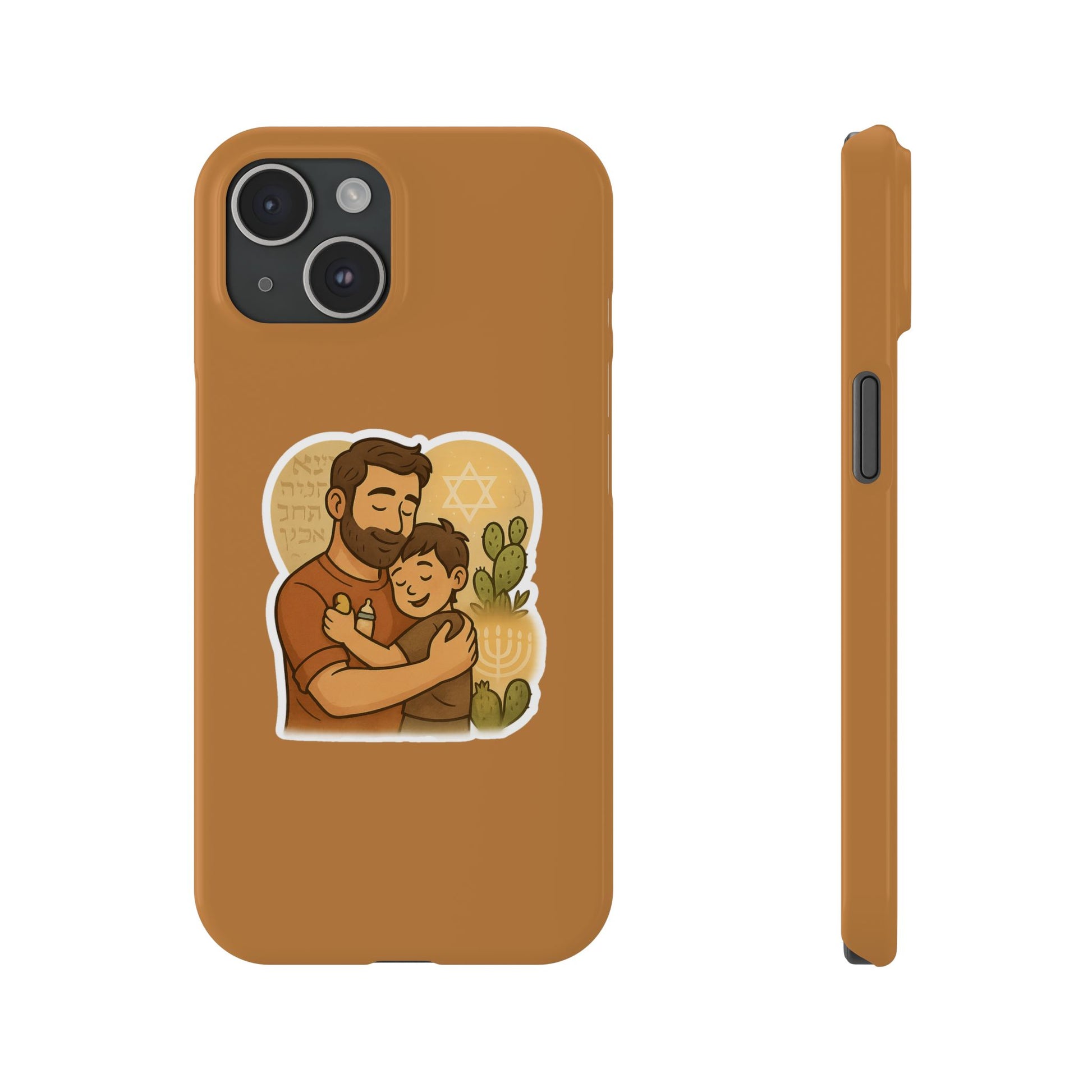 Dad Love Slim Phone Cases - American Zionist