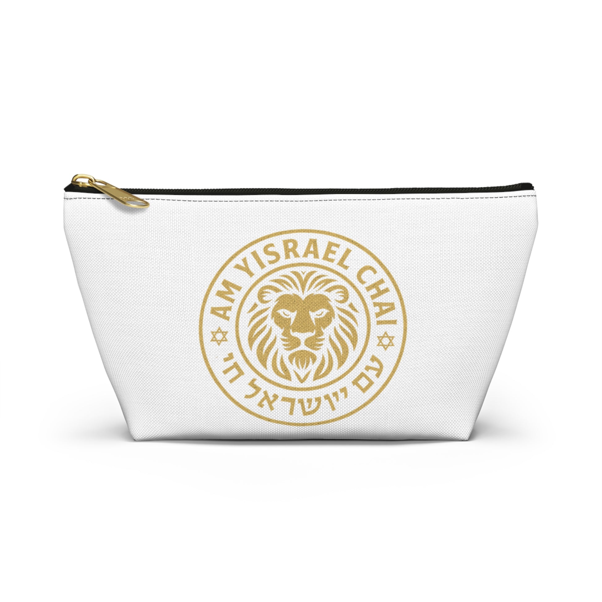 Am Yisrael Chai Accessory Pouch w T - bottom - American Zionist
