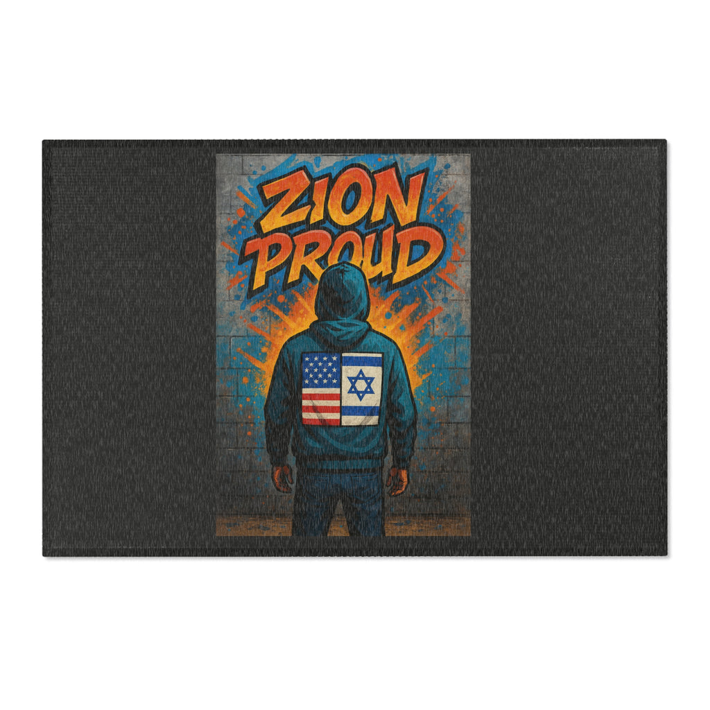 Zion Proud Area Rugs - American Zionist