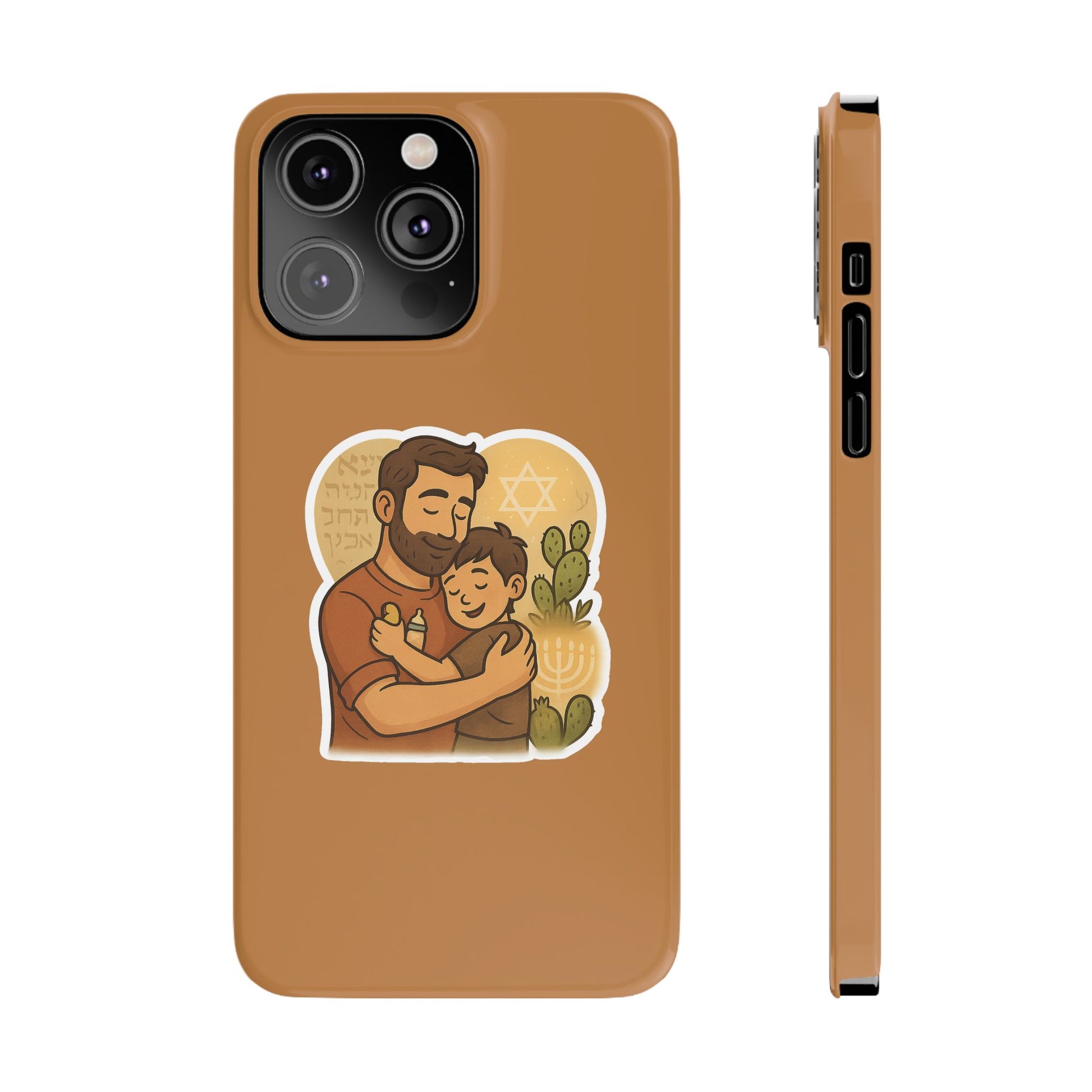 Dad Love Slim Phone Cases - American Zionist