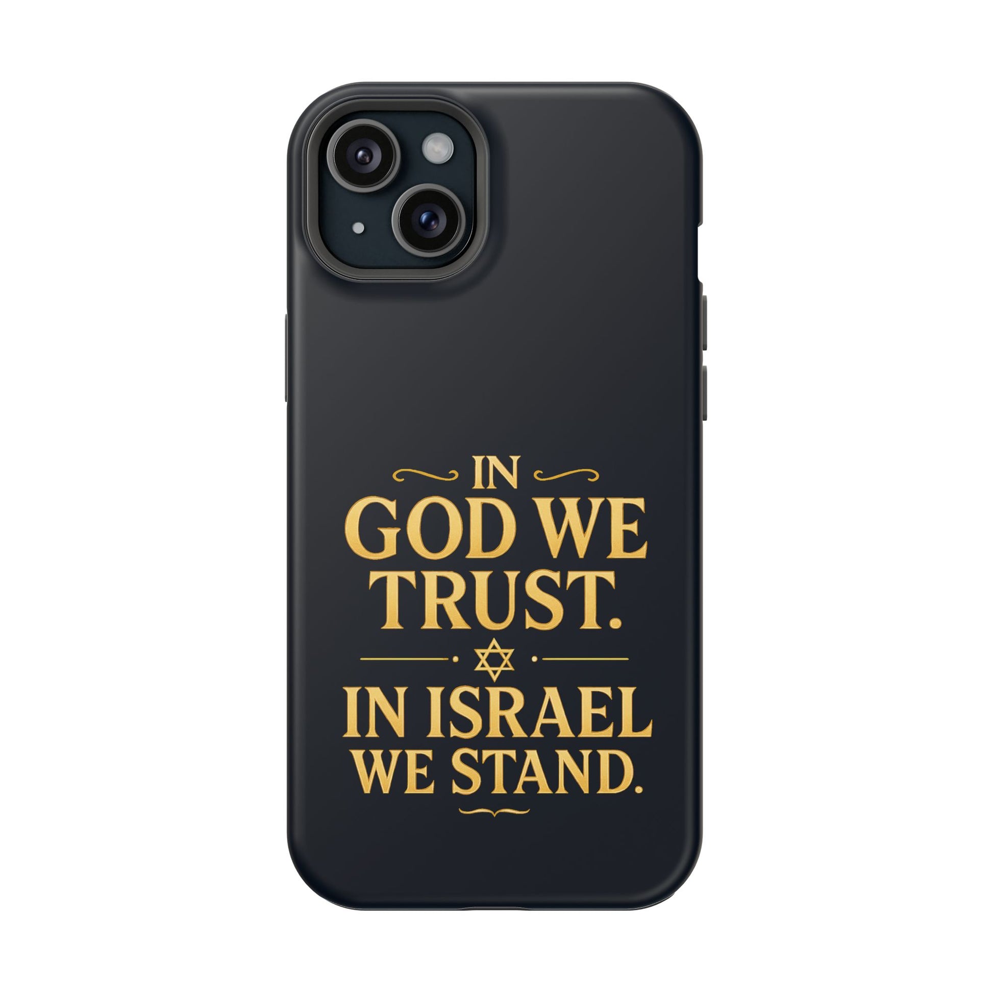 In God With Israel Magnetic Tough Cases - American Zionist