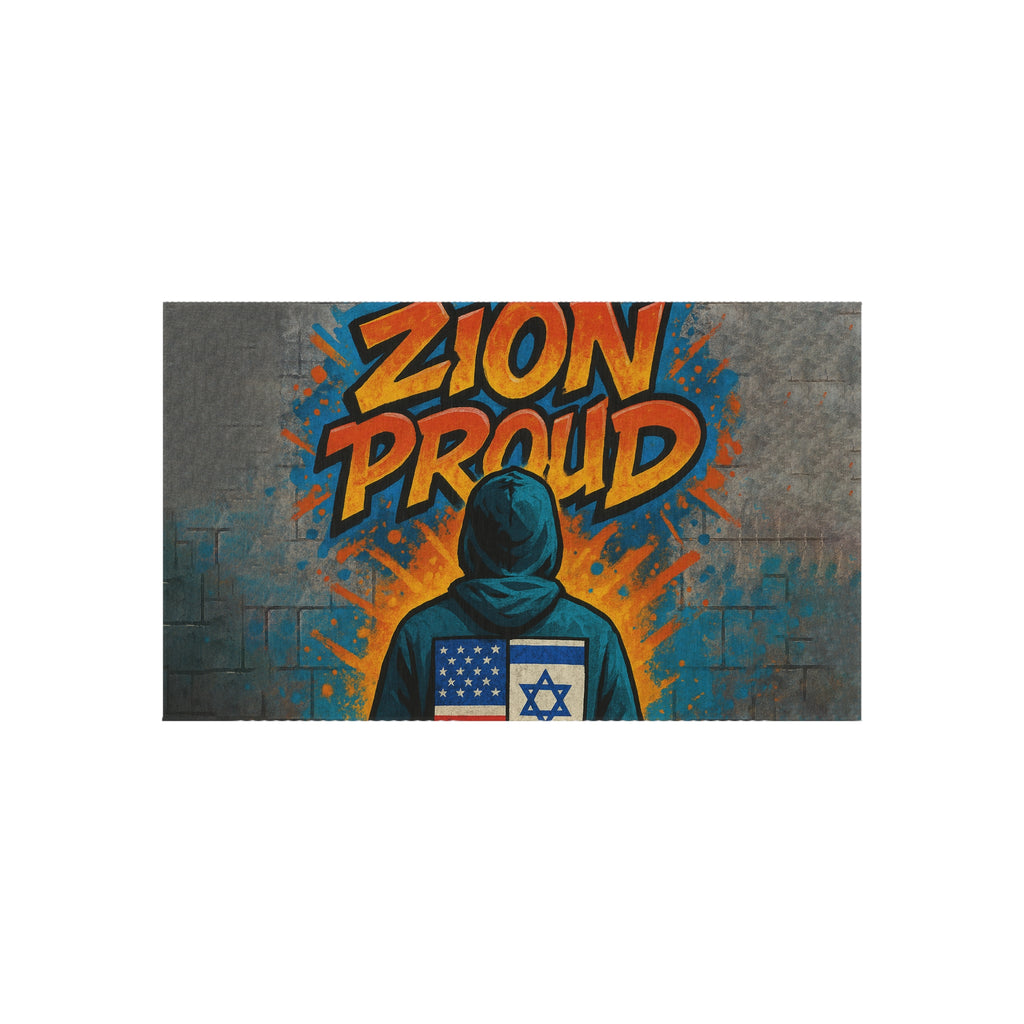 Zion Proud Outdoor Rug - American Zionist