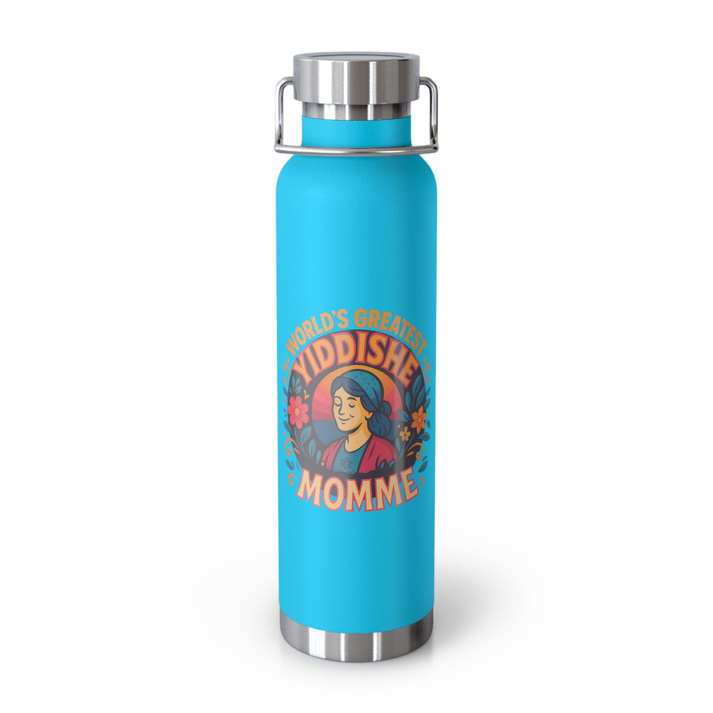 Yiddishe Momme Copper Vacuum Insulated Bottle, 22oz - American Zionist