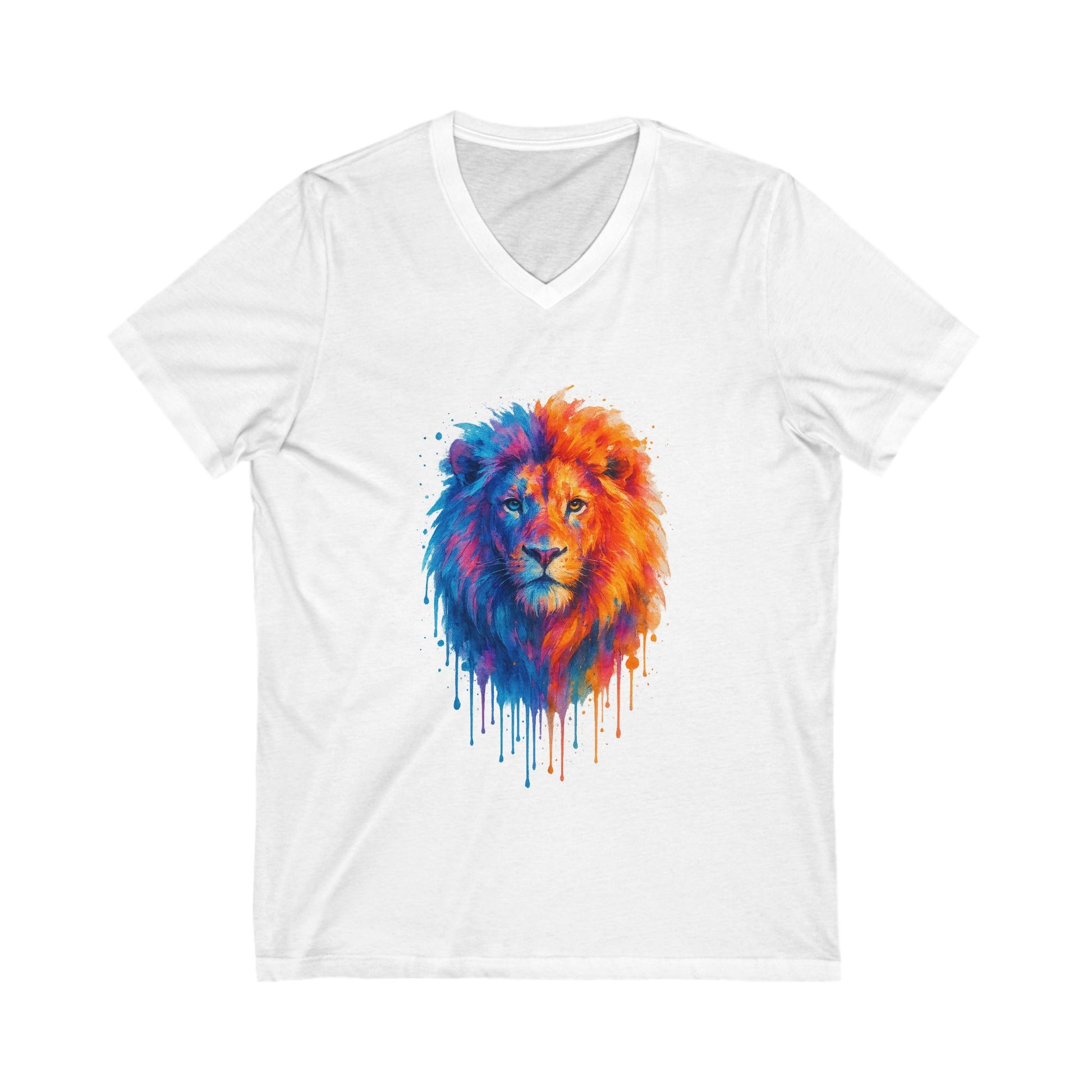 Judah Unleashed Unisex Jersey Short Sleeve V - Neck Tee - American Zionist