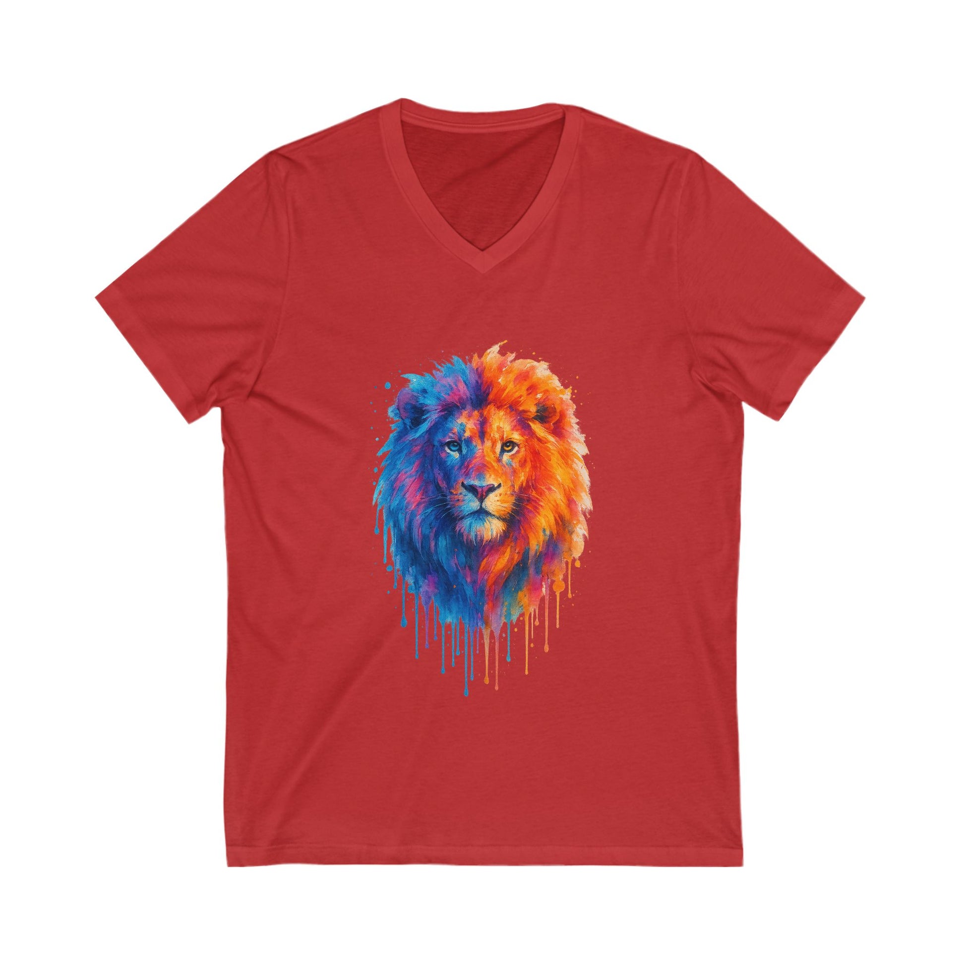 Judah Unleashed Unisex Jersey Short Sleeve V - Neck Tee - American Zionist