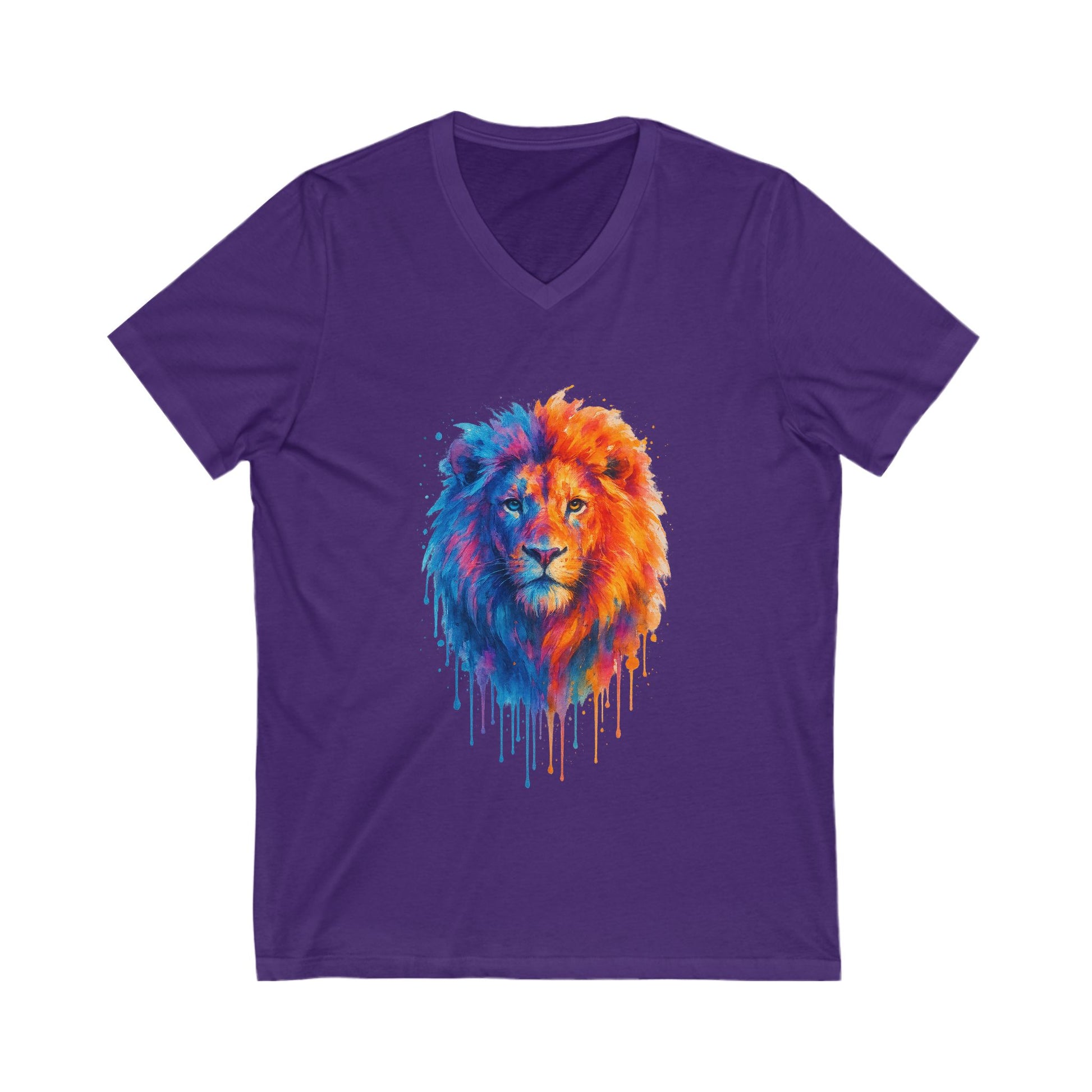 Judah Unleashed Unisex Jersey Short Sleeve V - Neck Tee - American Zionist