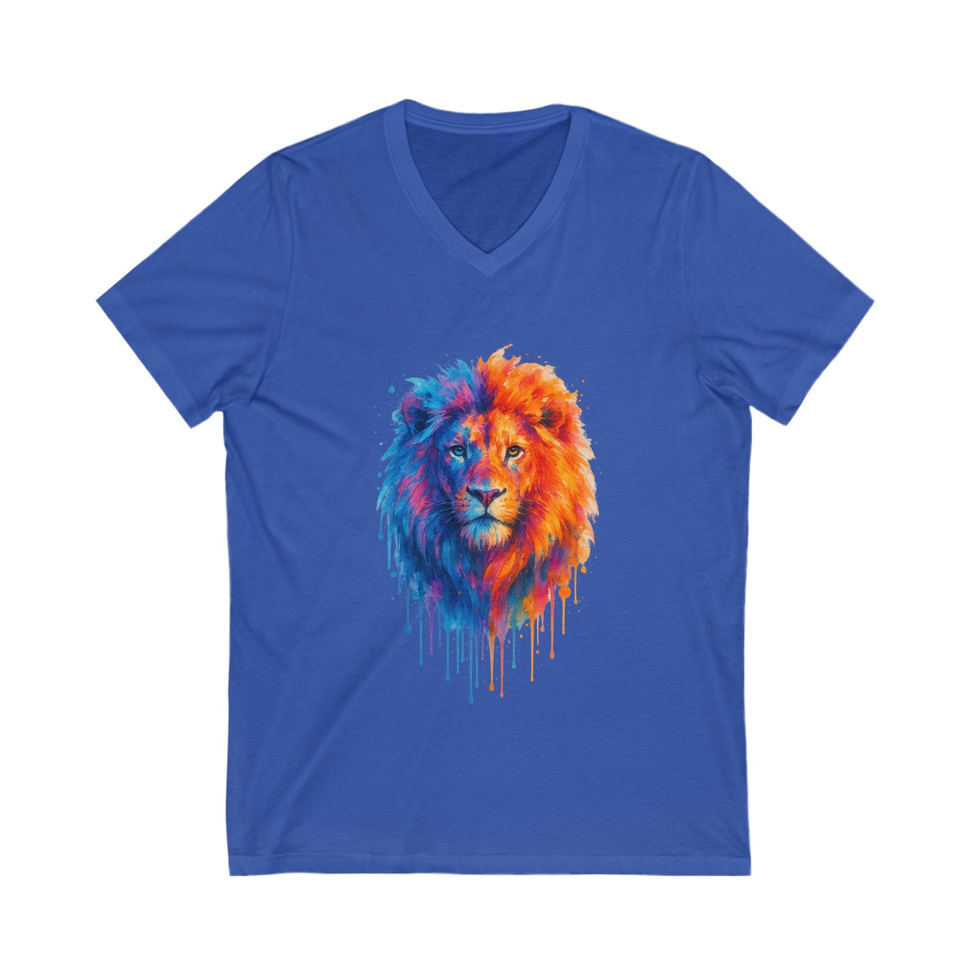 Judah Unleashed Unisex Jersey Short Sleeve V - Neck Tee - American Zionist