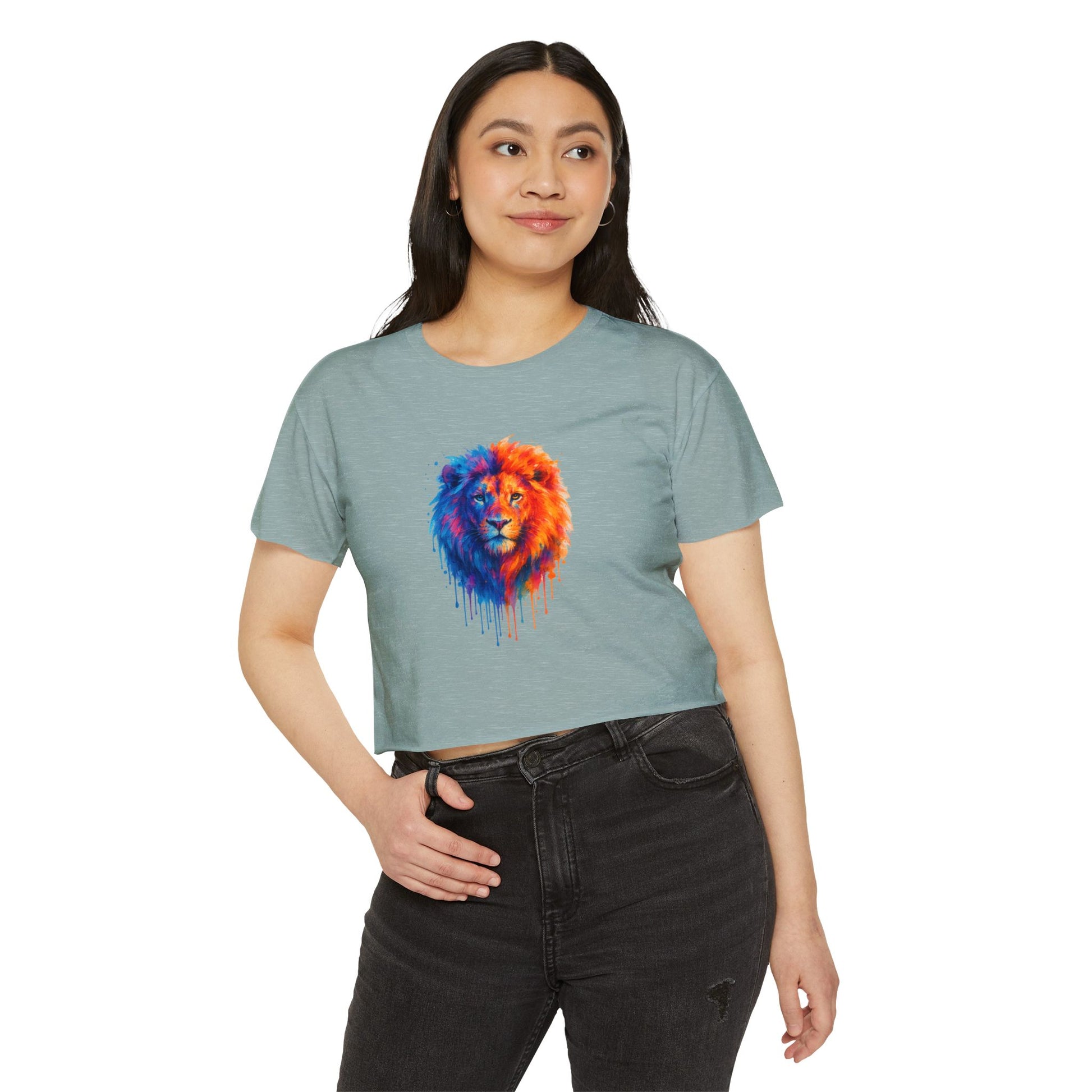 Judah Unleashed Women's Festival Crop Top - American Zionist