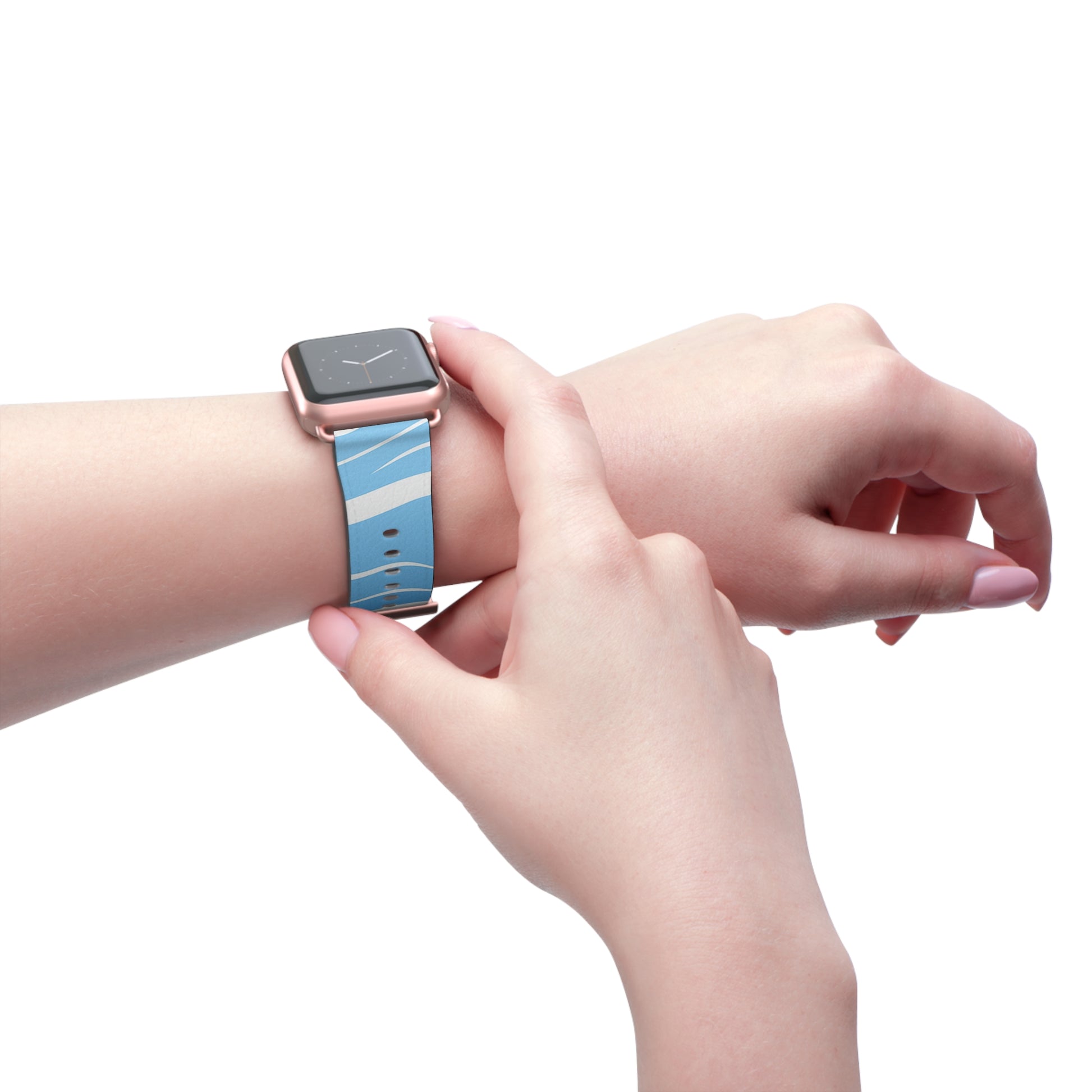 Waves of the Land Watch Band - American Zionist