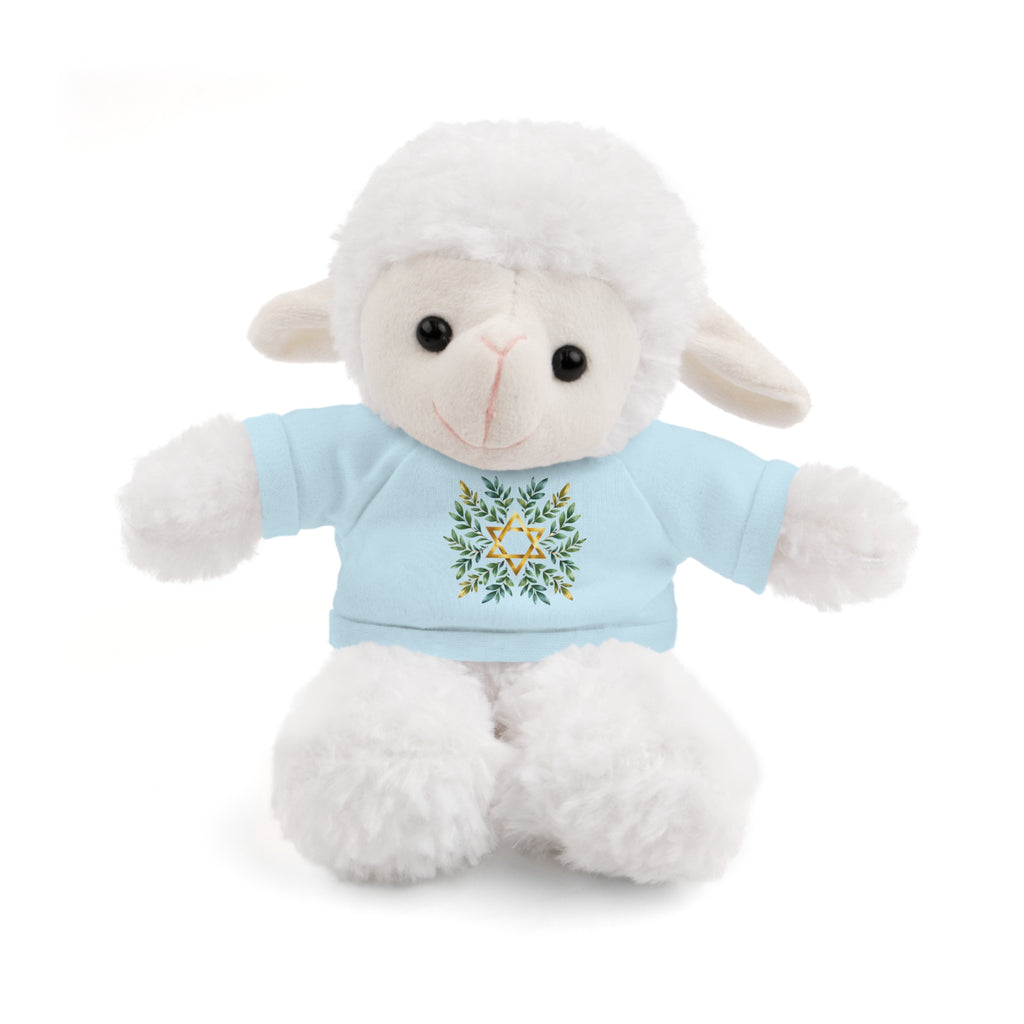 Star Of David Wreath Stuffed Animals with Tee - American Zionist