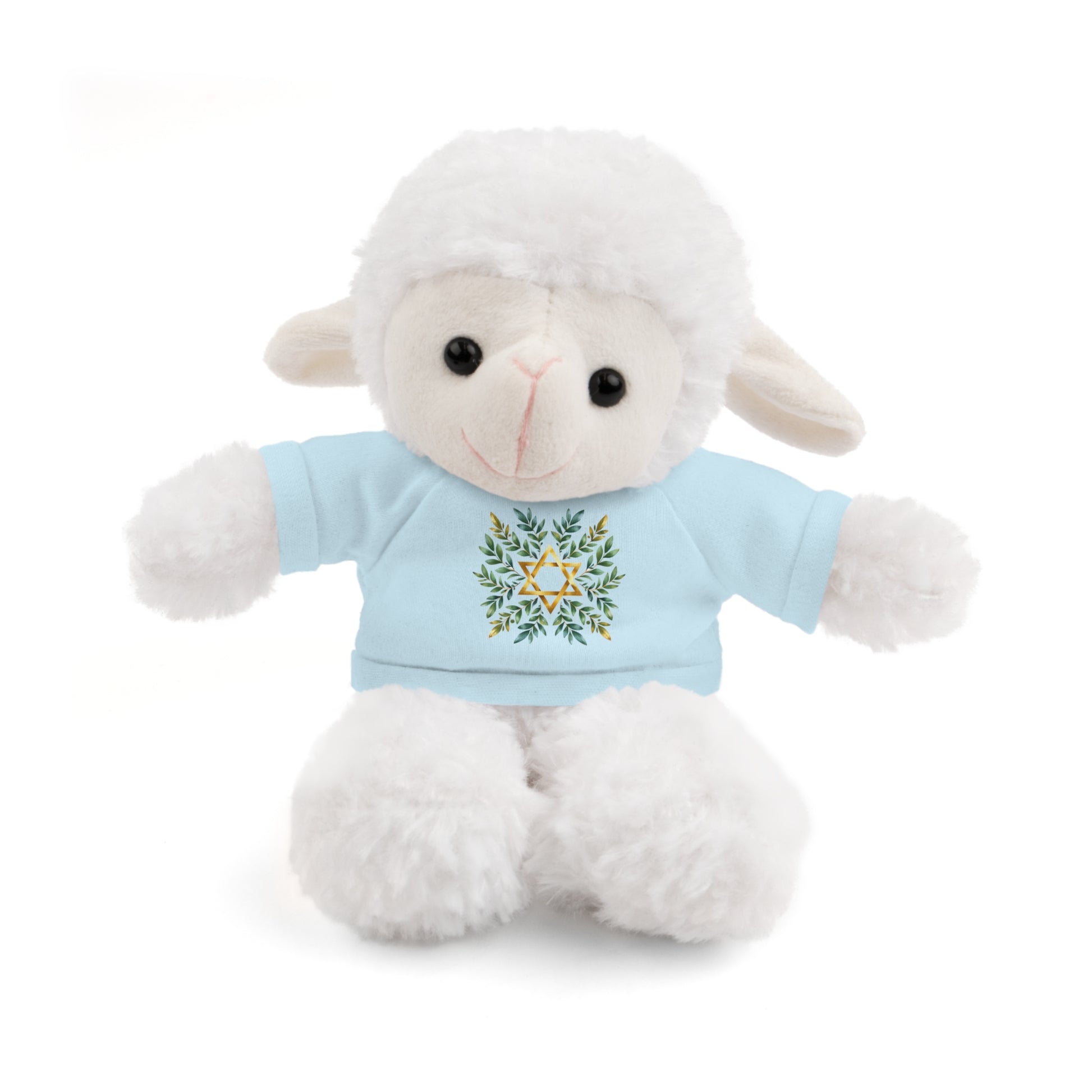Star Of David Wreath Stuffed Animals with Tee - American Zionist