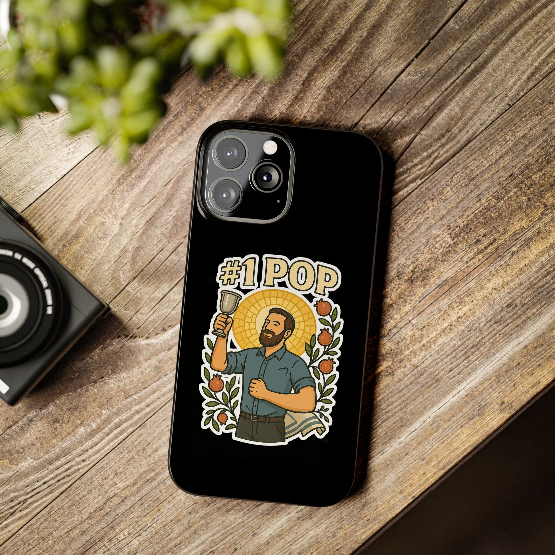 1 Pop Slim Phone Cases - American Zionist