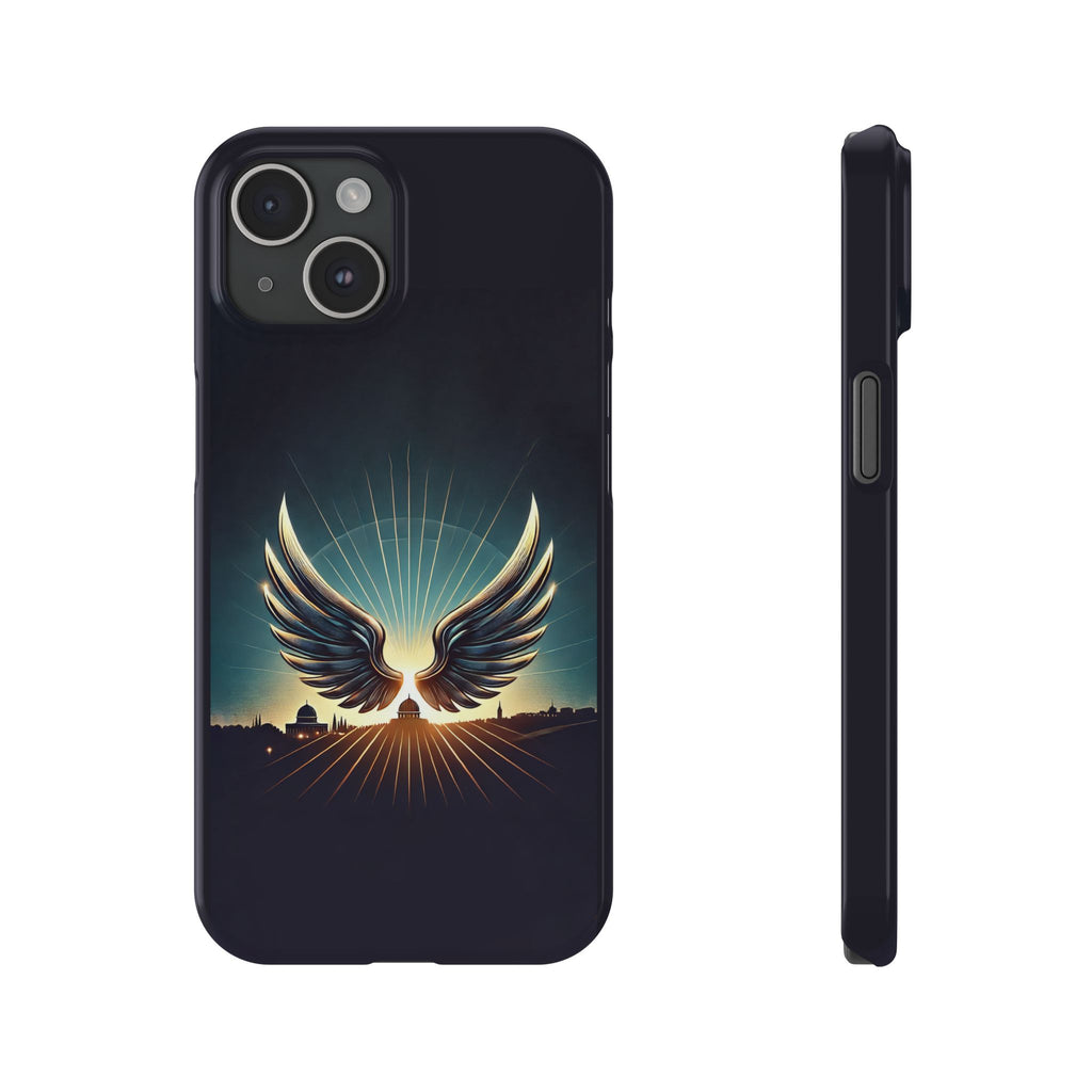 Sunset Wings Slim Phone Cases - American Zionist