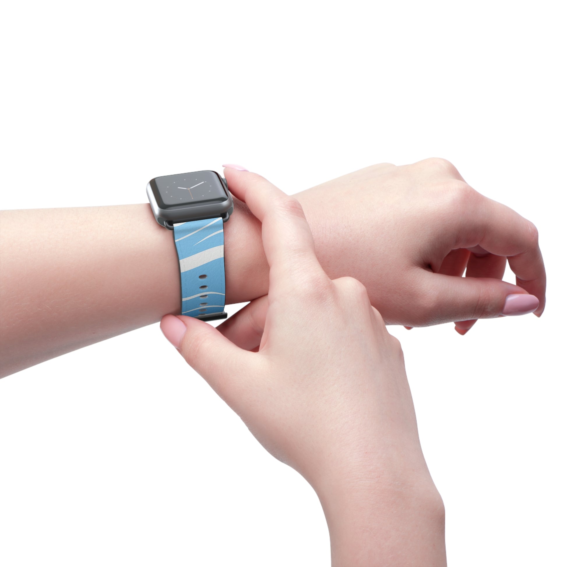 Waves of the Land Watch Band - American Zionist