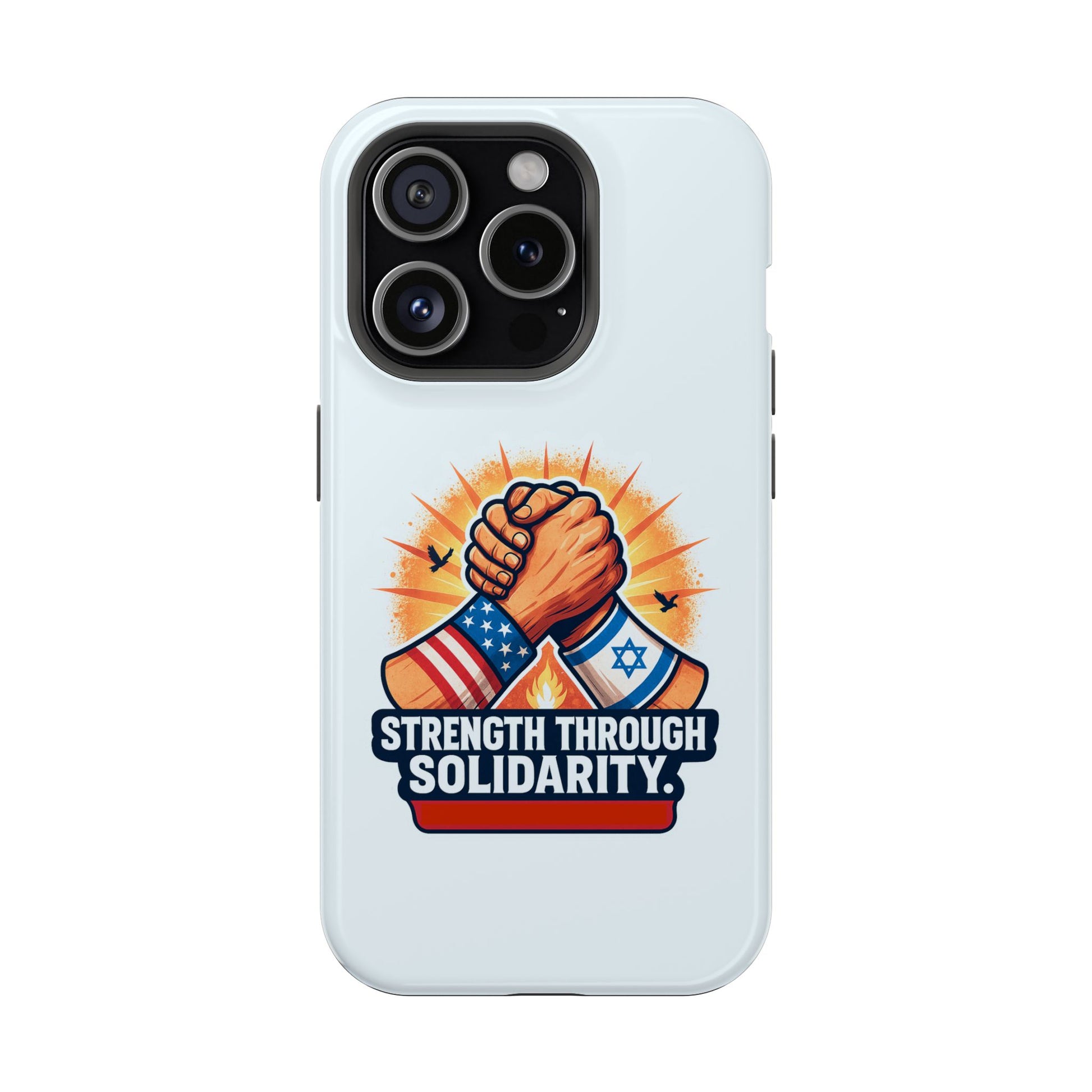 Strength Through Solidarity Magnetic Tough Cases - American Zionist