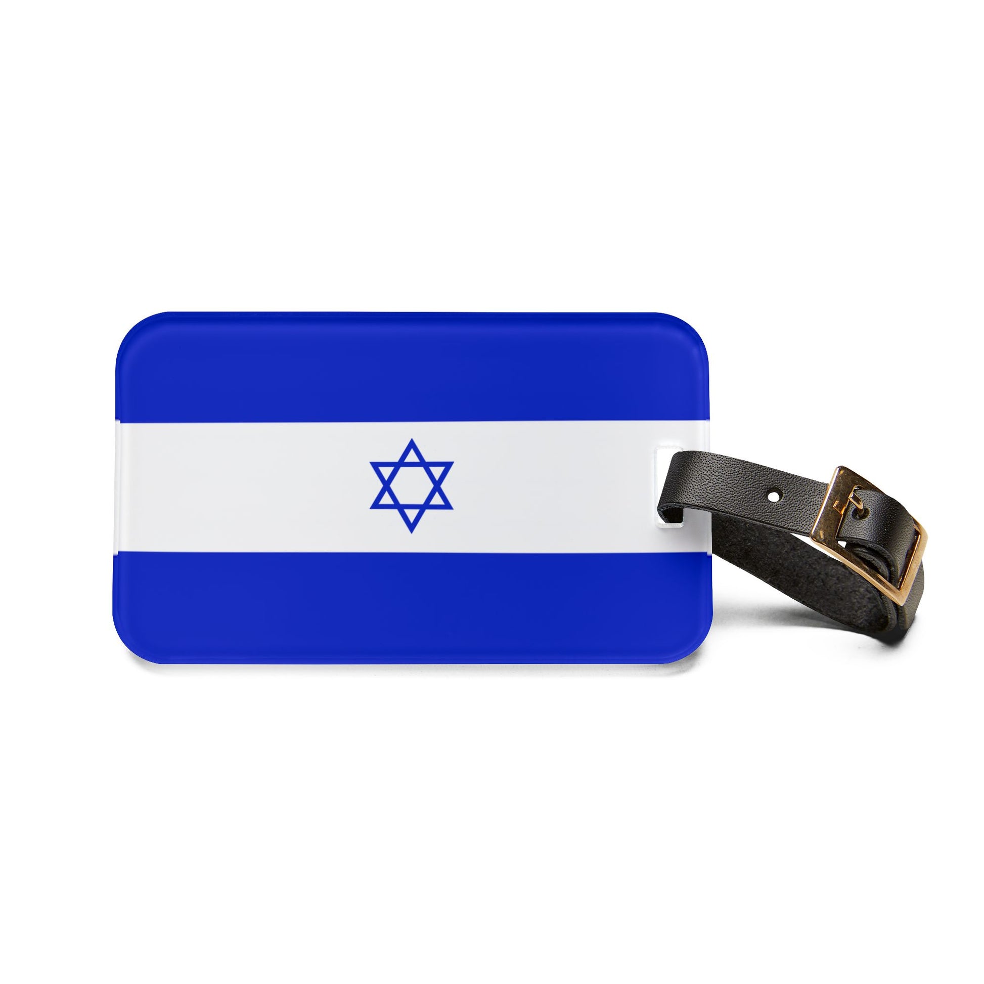 Israel Flag Luggage Tag - American Zionist