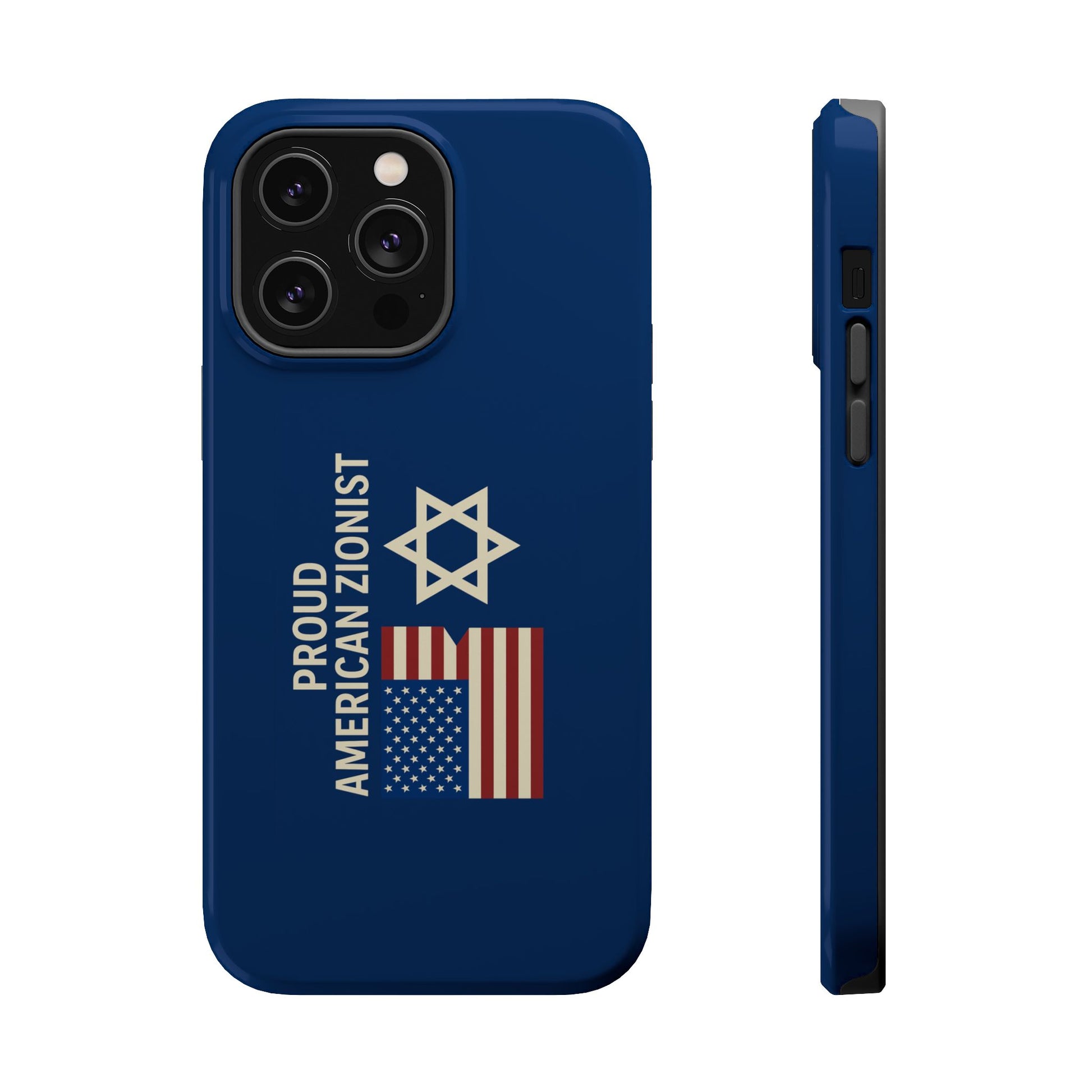 Blue Proud American Zionist Magnetic Tough Cases - American Zionist