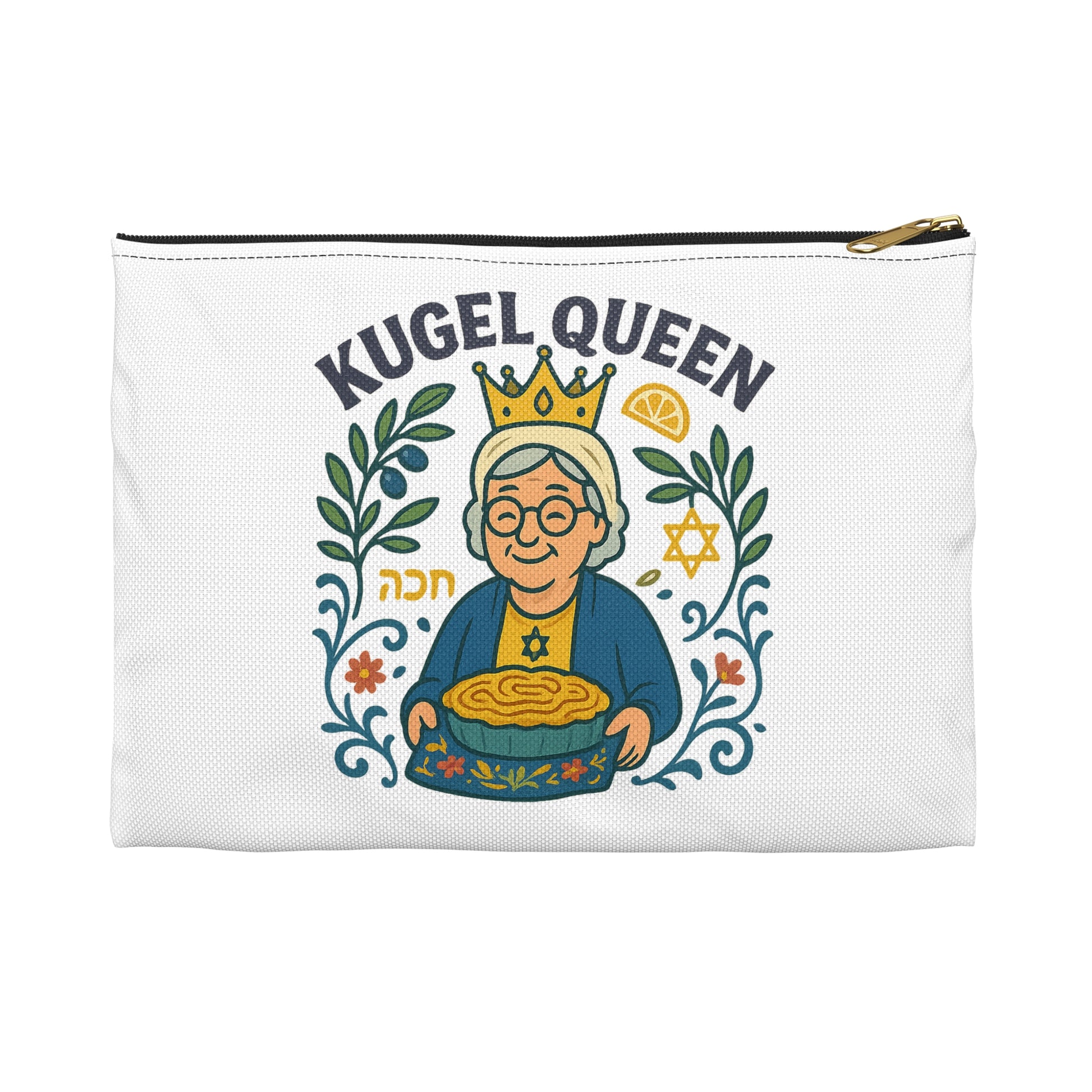 Kugel Queen Accessory Pouch - American Zionist