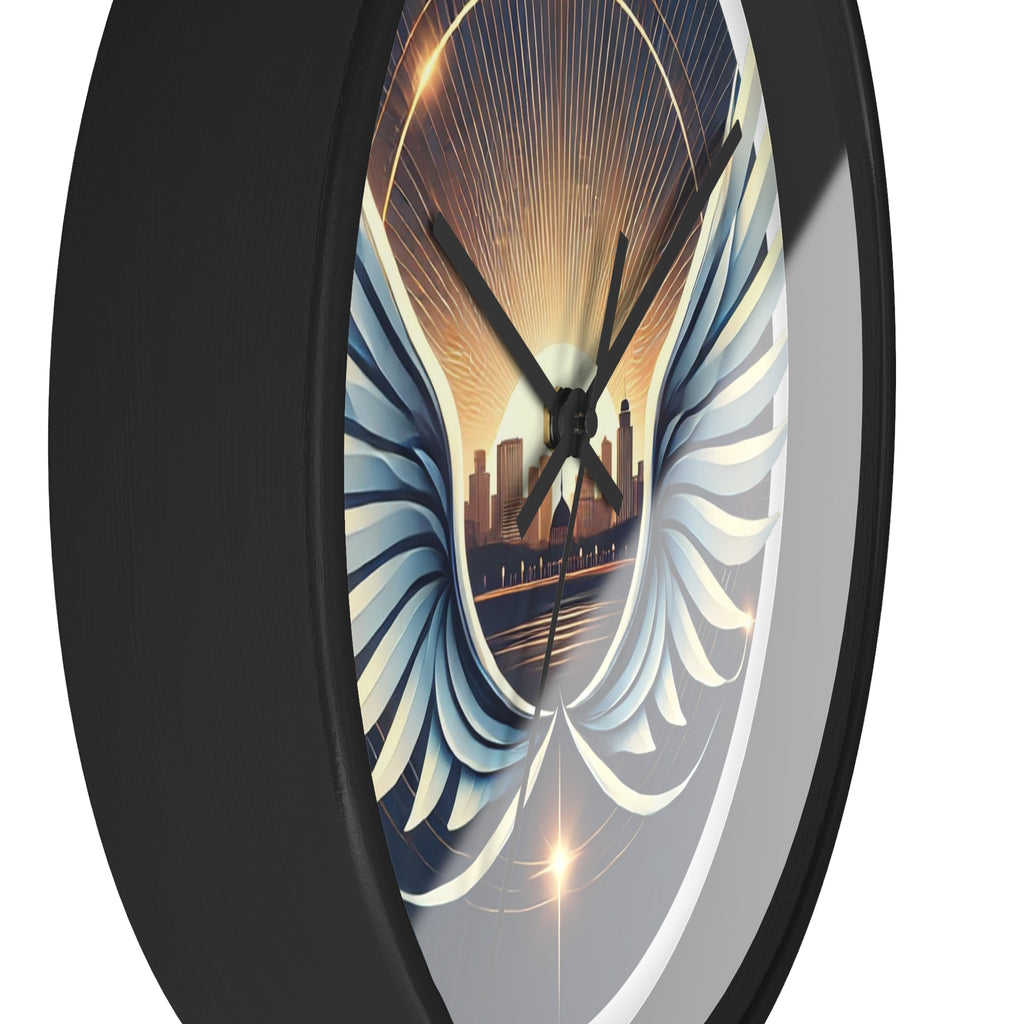 Wings of Zion Wall Clock - American Zionist