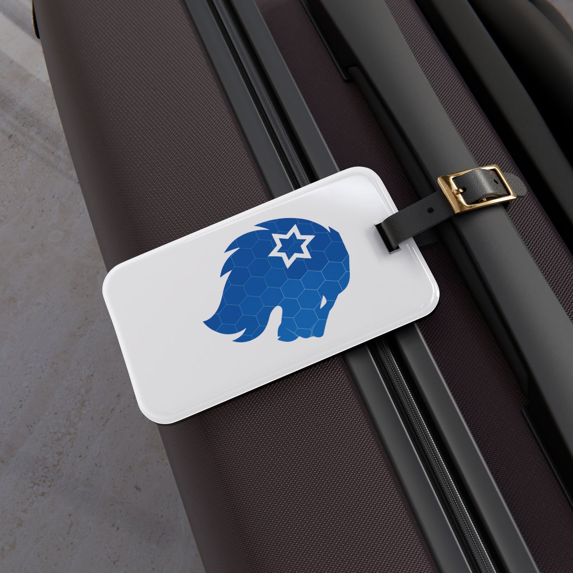 Judah Mark Icon Luggage Tag - American Zionist