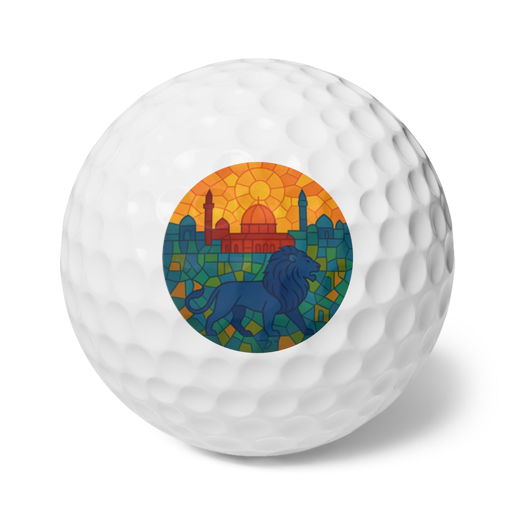 Guardian Of The City Golf Balls, 6pcs - American Zionist