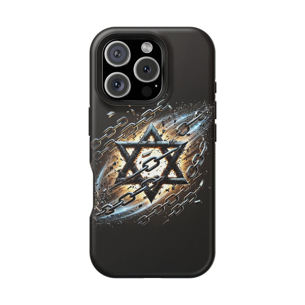 Galaxy Star of David Magnetic Tough Cases - American Zionist