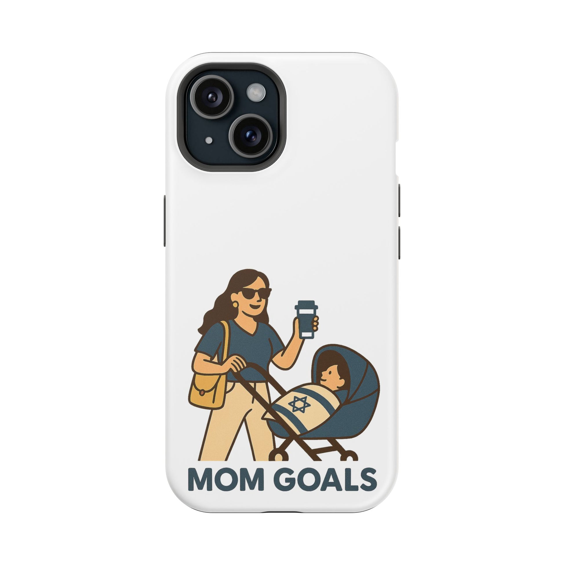 Mom Goals Magnetic Tough Cases - American Zionist