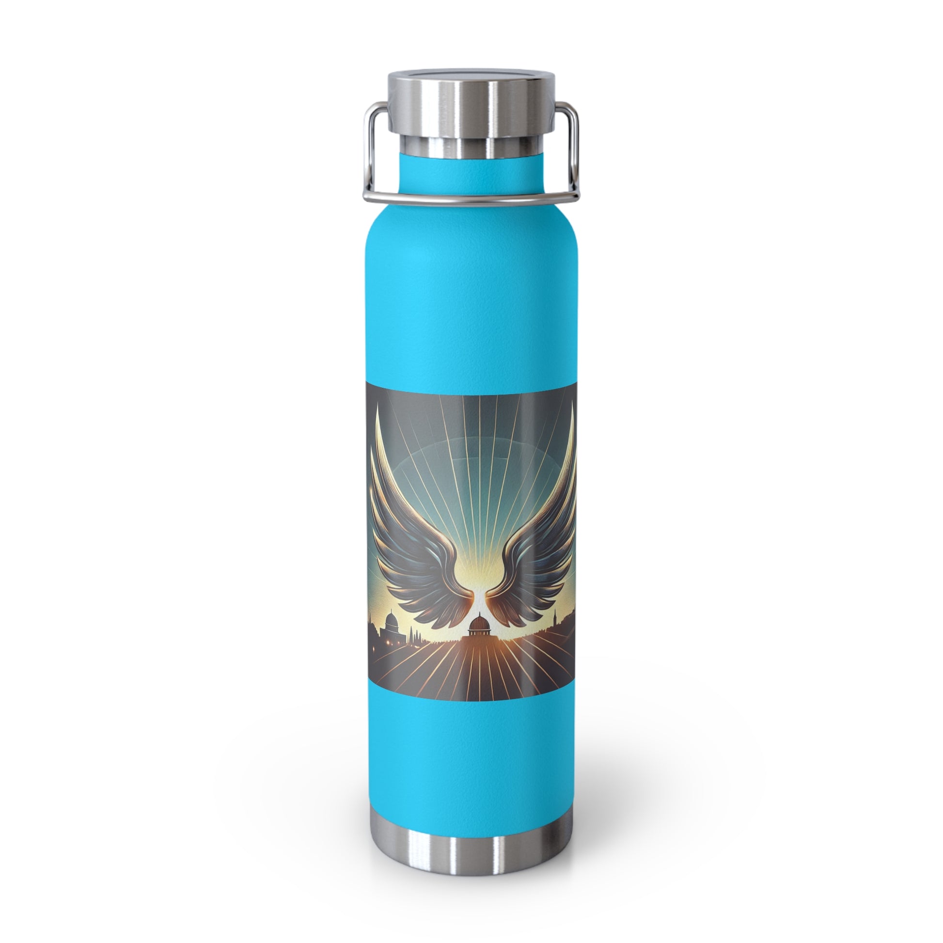 Sunrise Wings Copper Vacuum Insulated Bottle, 22oz