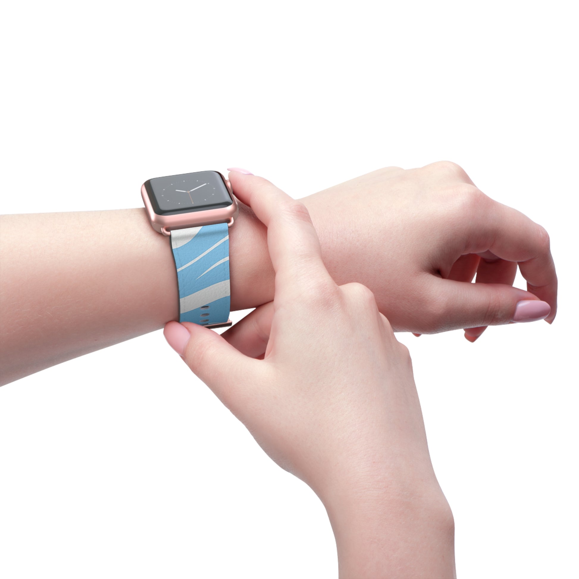 Waves of the Land Watch Band - American Zionist
