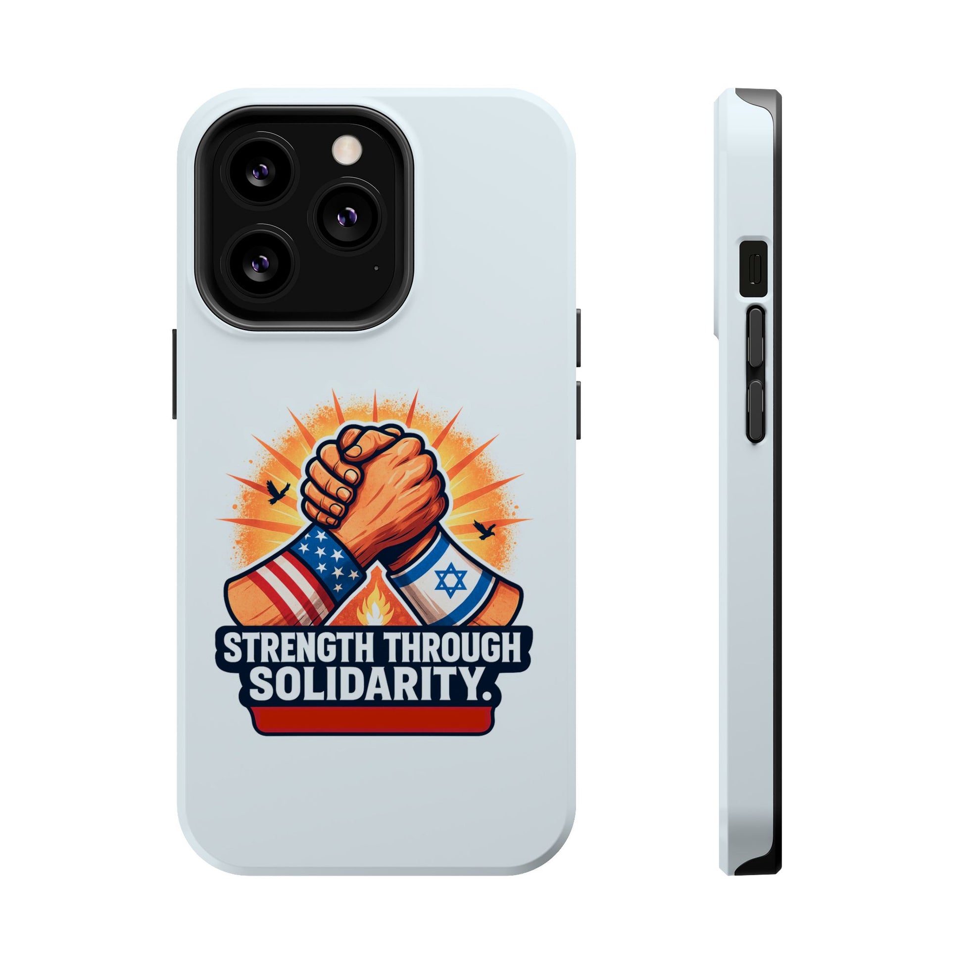 Strength Through Solidarity Magnetic Tough Cases - American Zionist