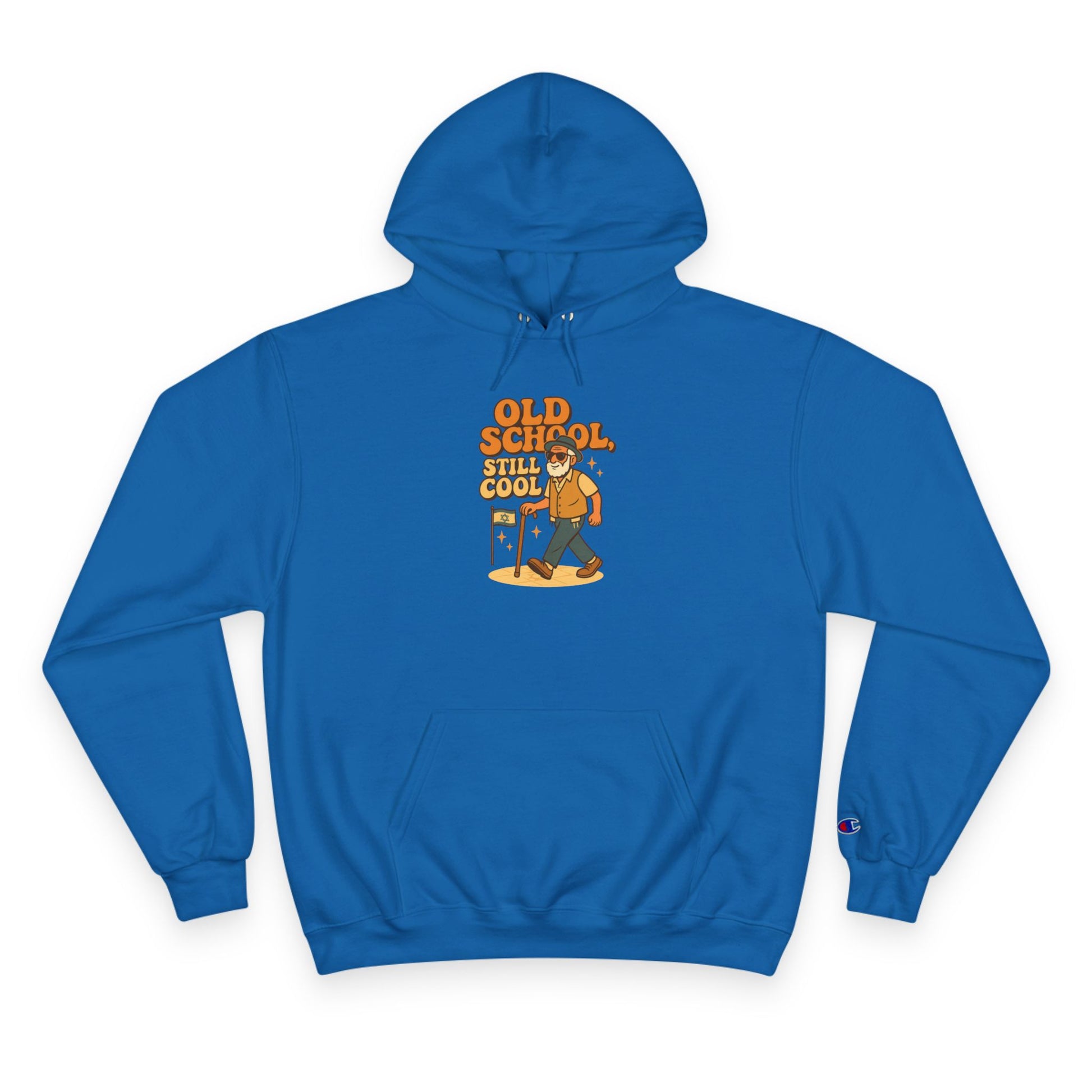 Old School Grandpa Champion Hoodie - American Zionist