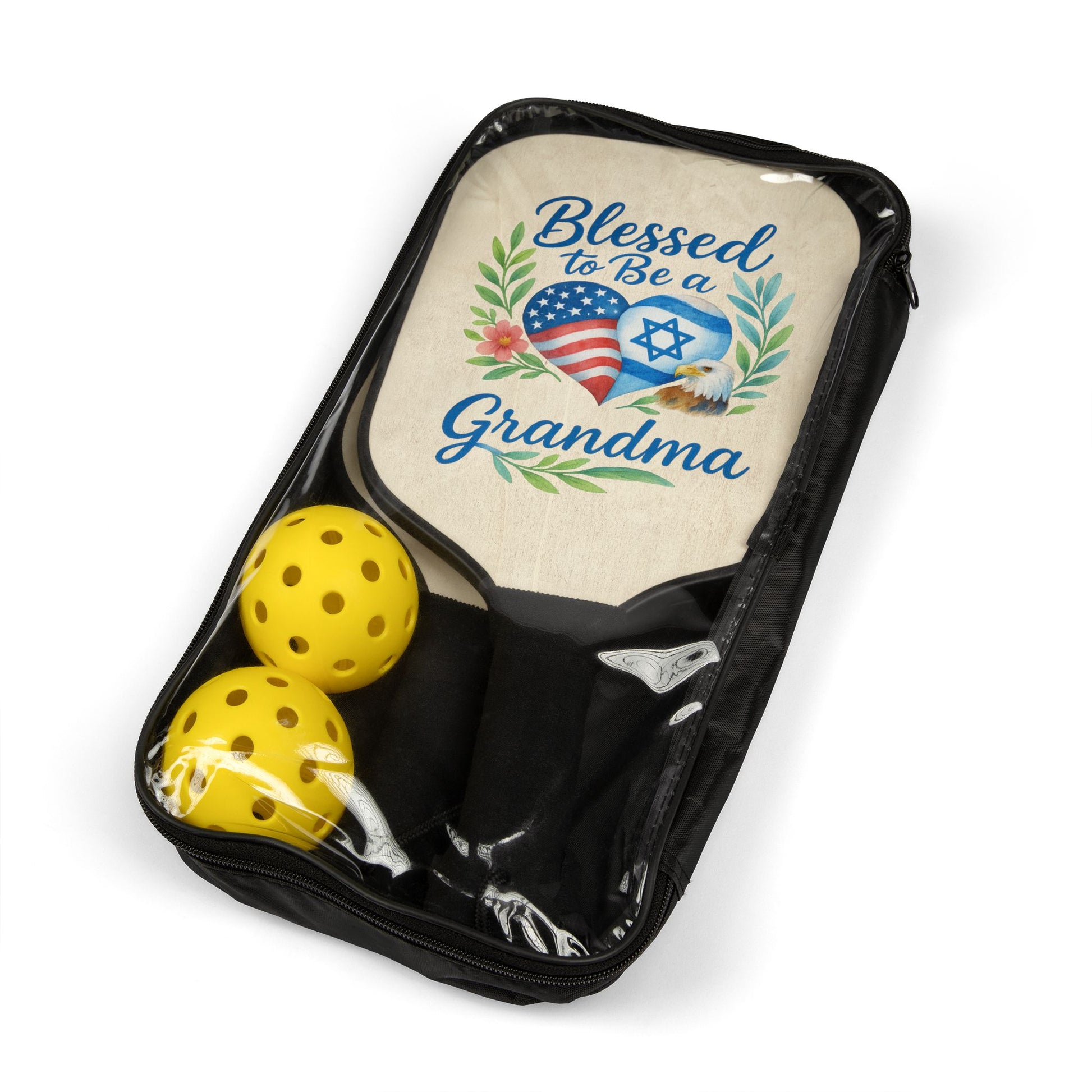 Blessed To Be A Grandma Pickleball Kit - American Zionist