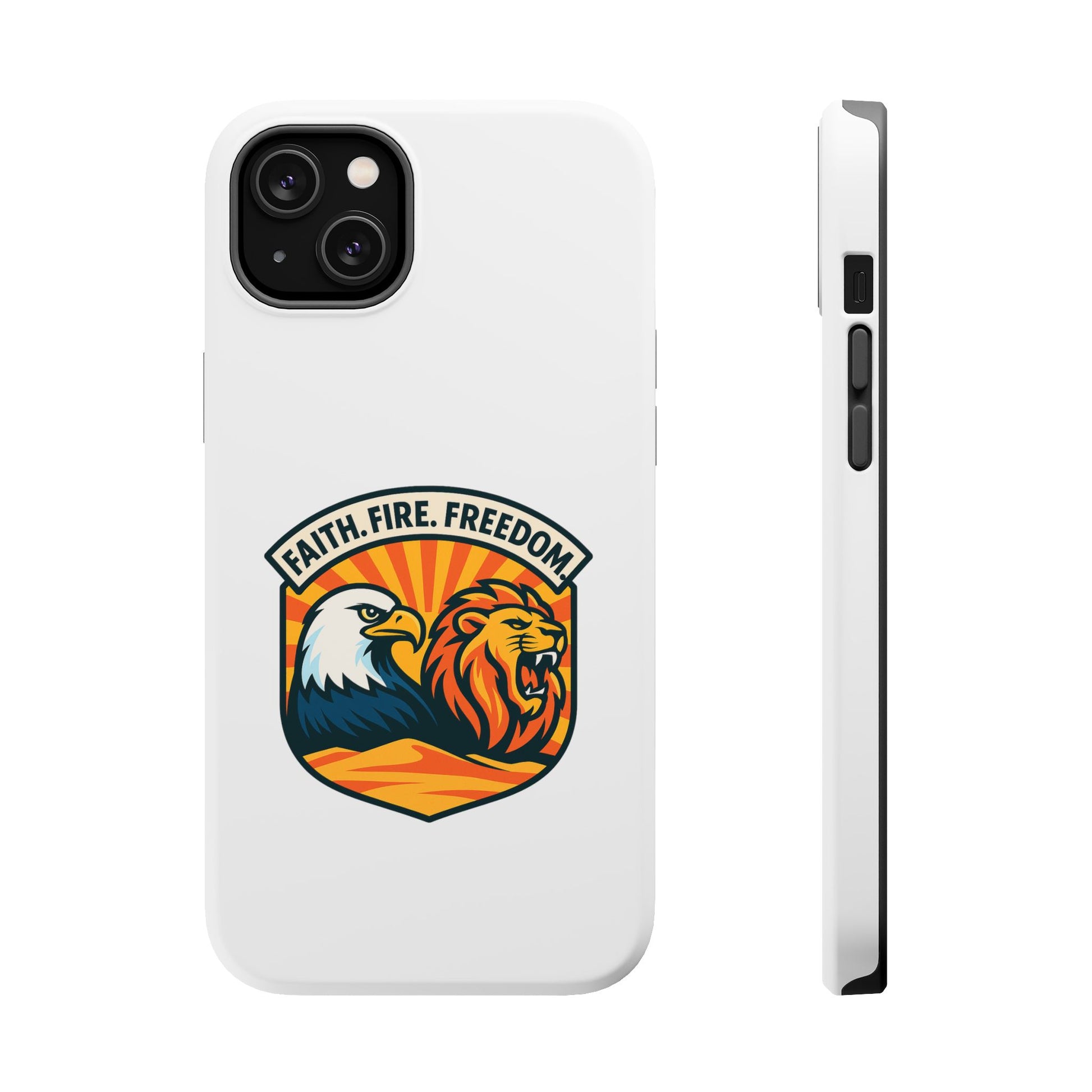 Lions Eagles Rise Magnetic Tough Cases - American Zionist