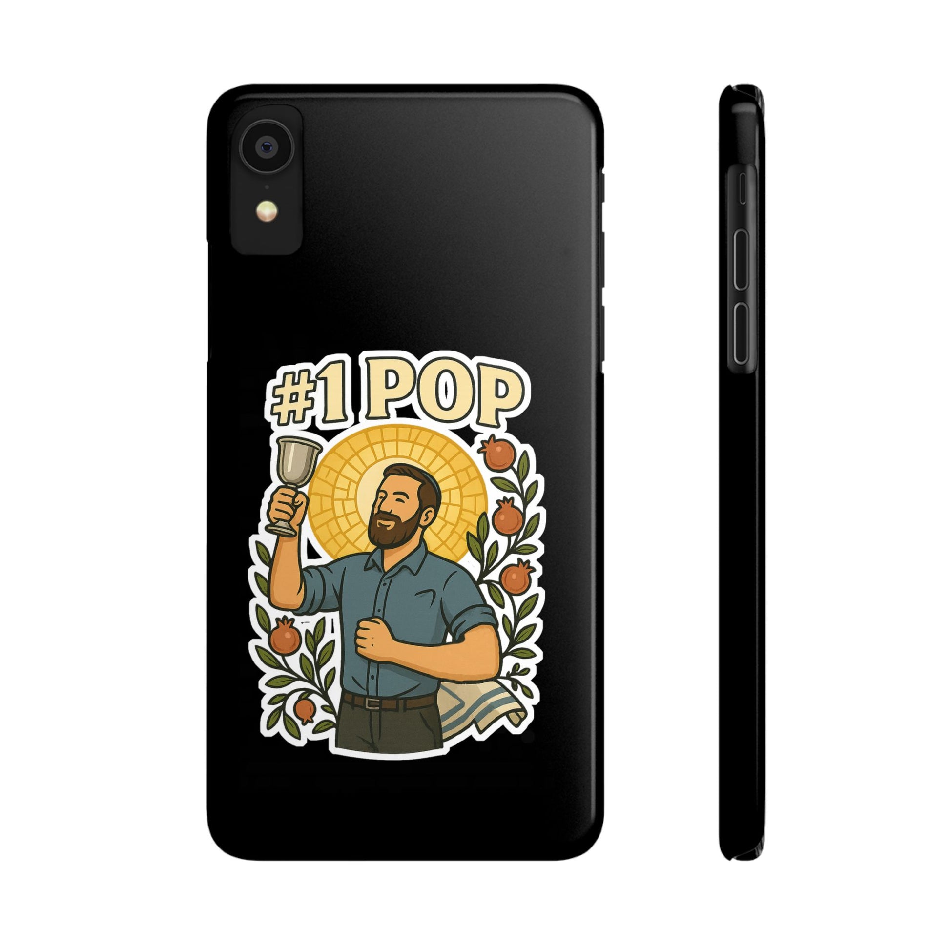 1 Pop Slim Phone Cases - American Zionist