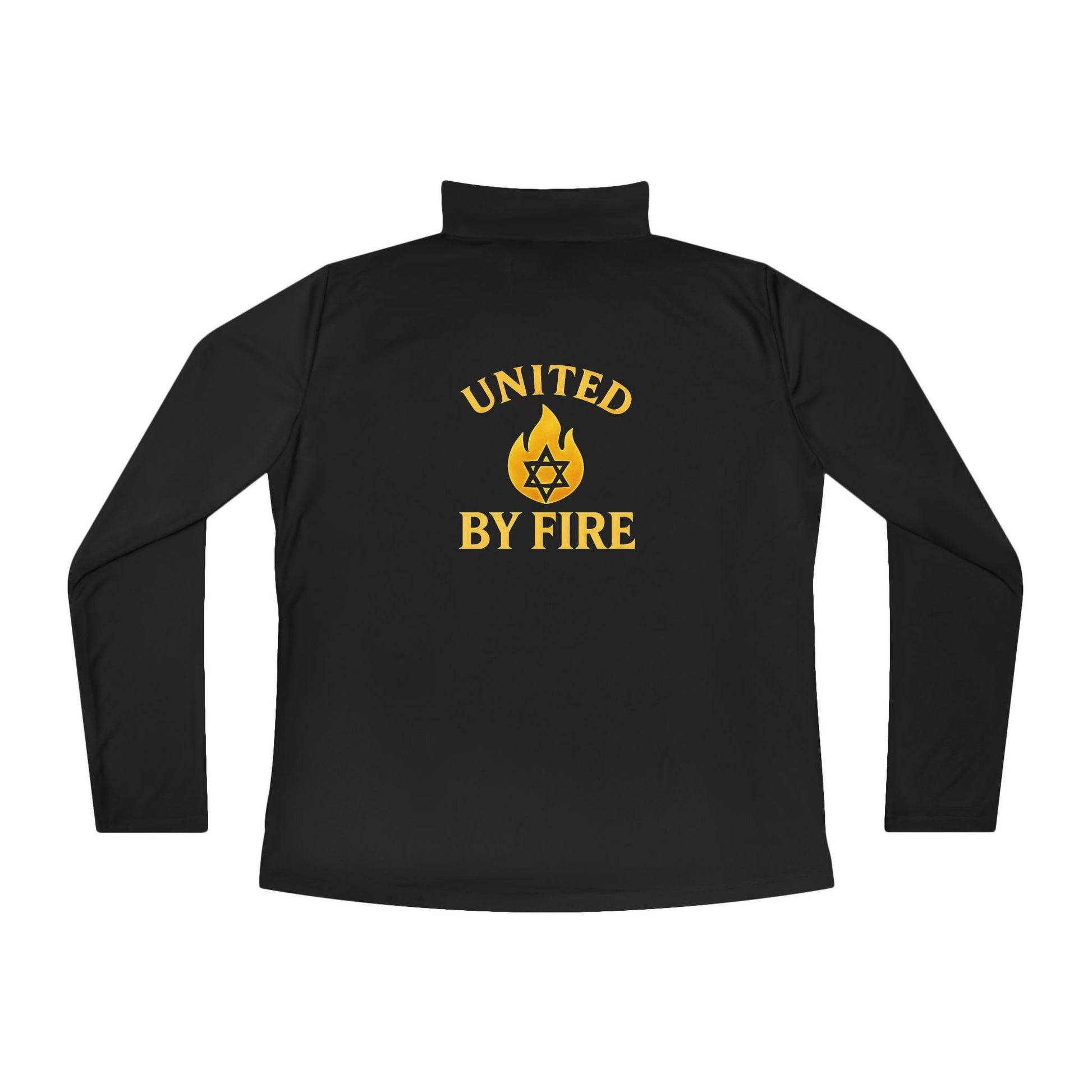 United by Fire Ladies Quarter - Zip Pullover - American Zionist
