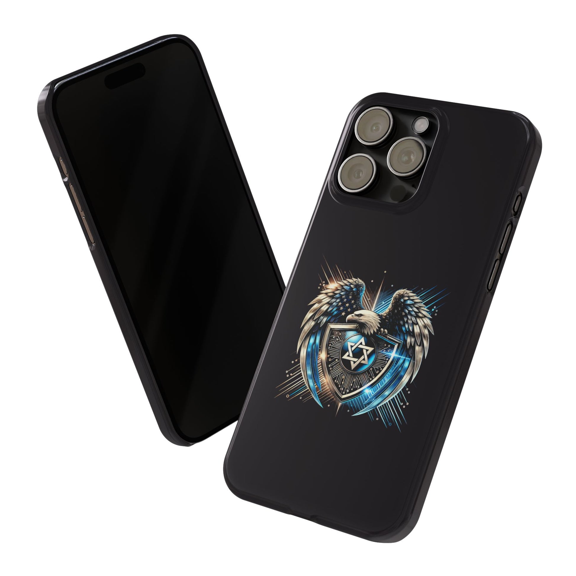 Wings of Zion Slim Phone Cases - American Zionist