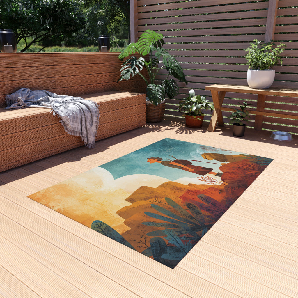Jerusalem Adventurer Outdoor Rug - American Zionist