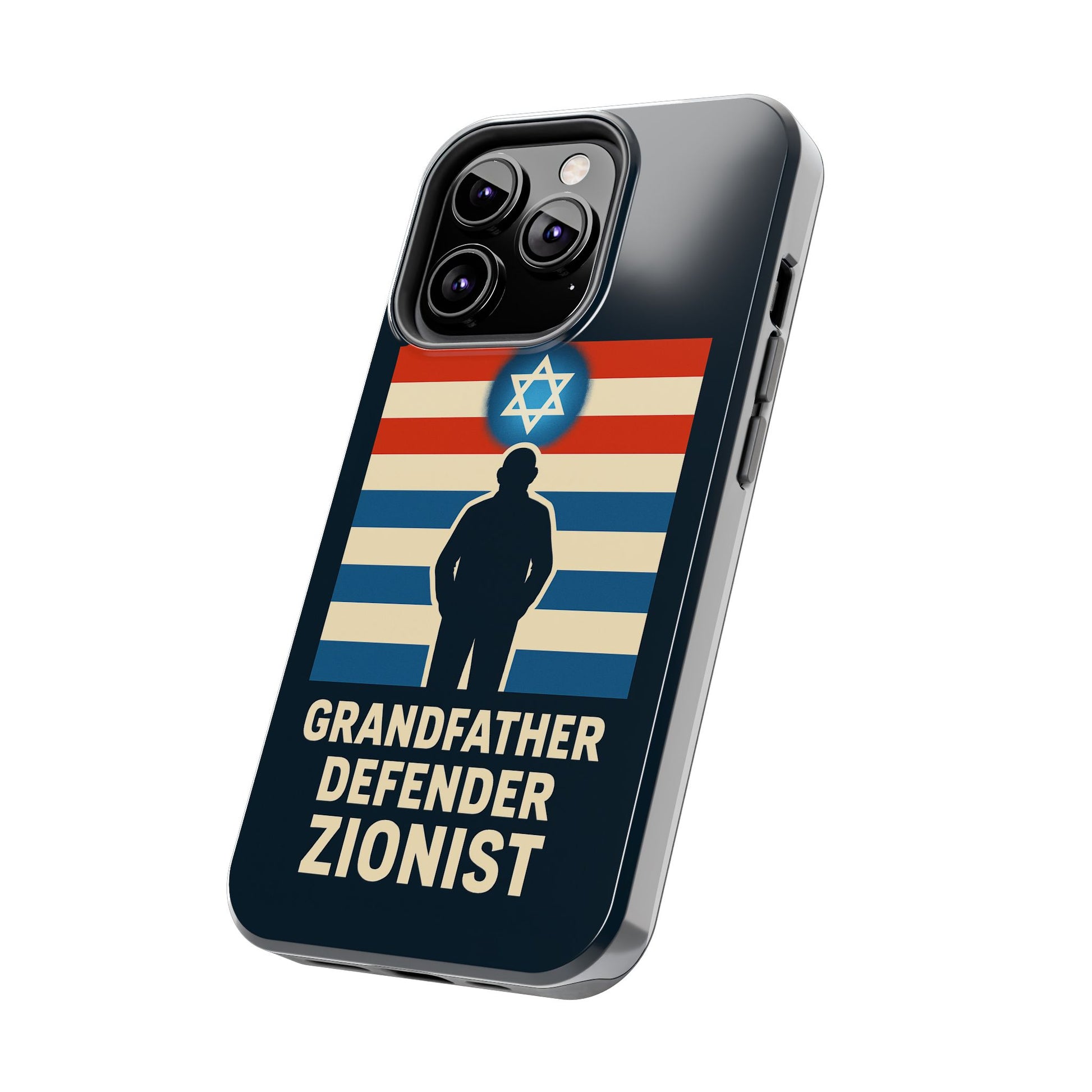 Grandfather Zionist Tough Phone Cases - American Zionist