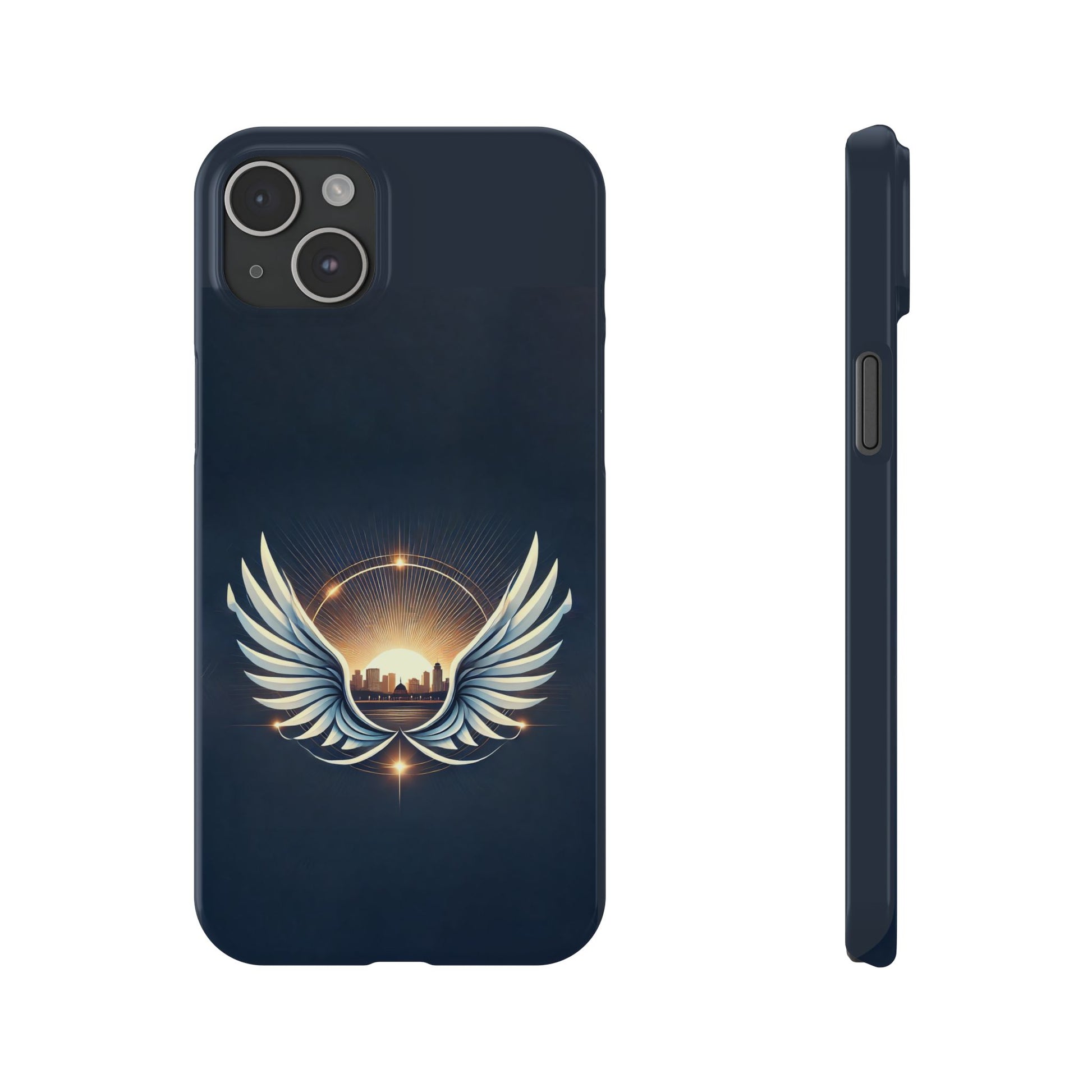 Sunrise Wings Slim Phone Cases - American Zionist
