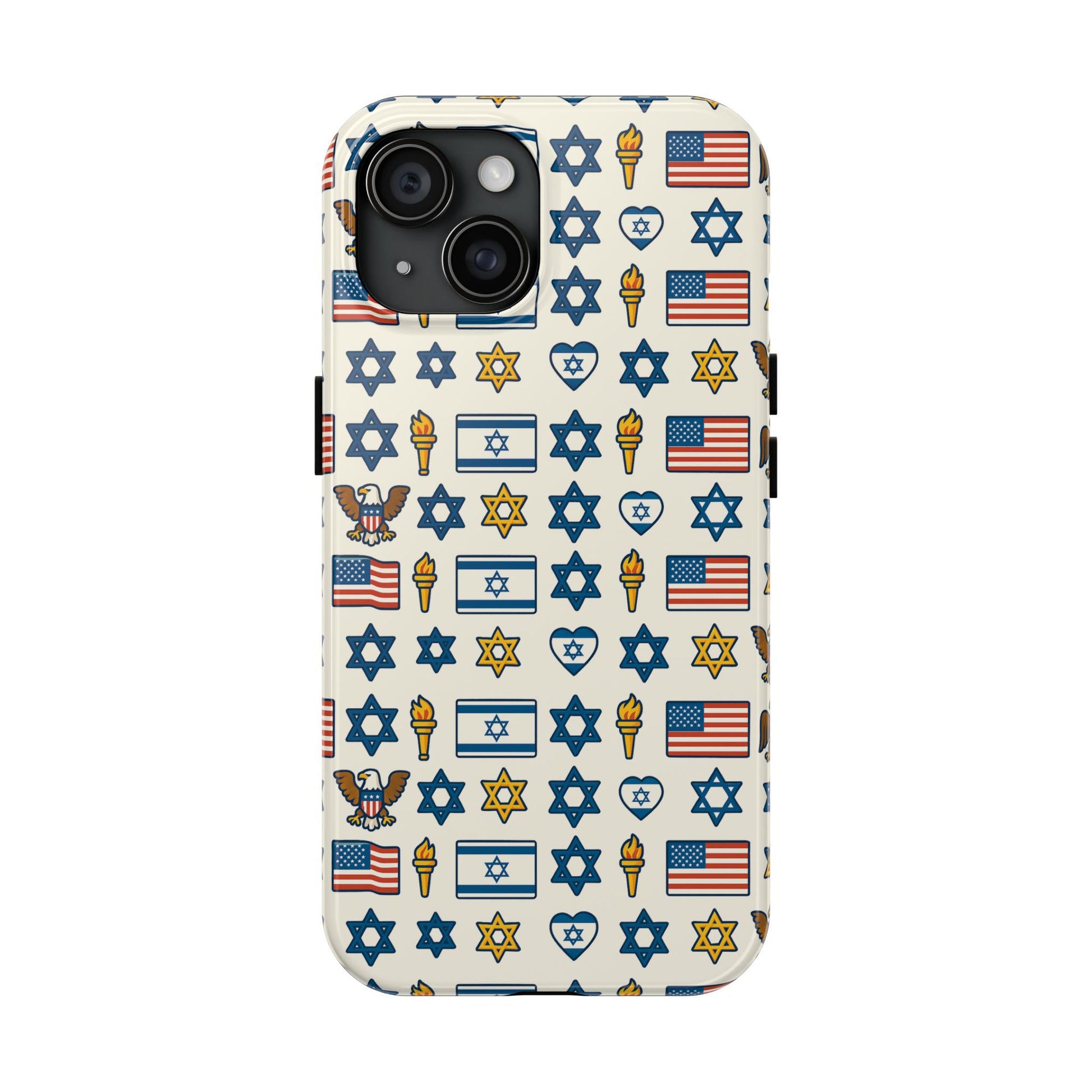 Symbol Of Shared Freedom Tough Phone Cases - American Zionist