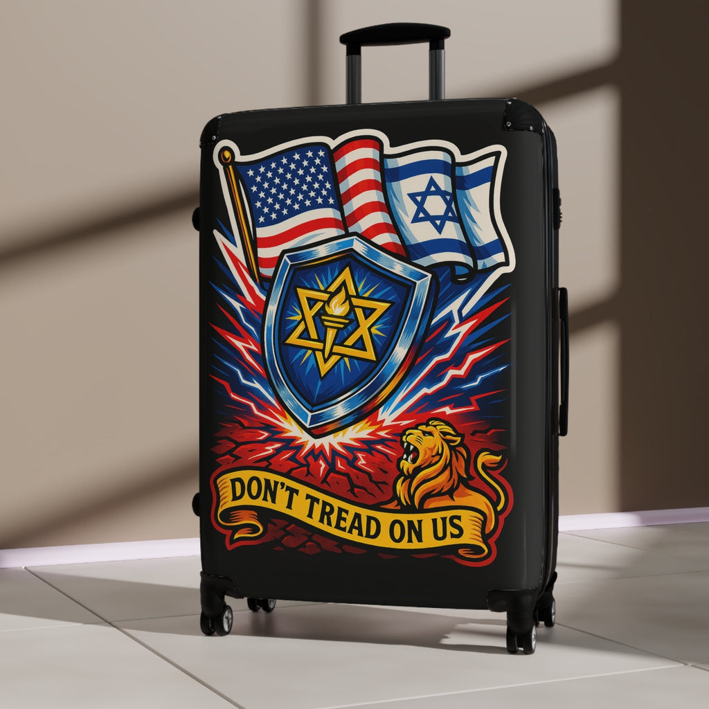 Don't Tread on Us Suitcase - American Zionist